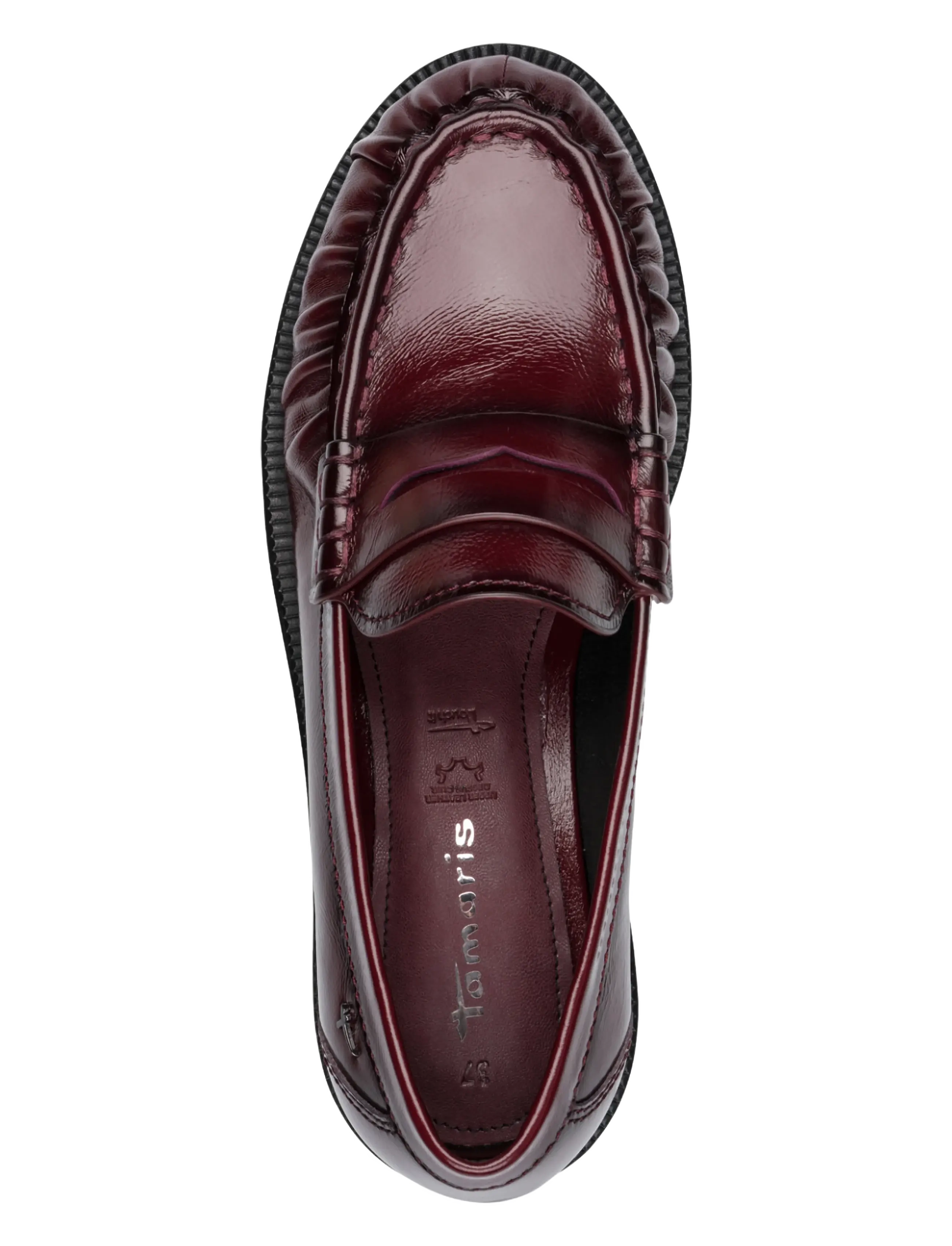 Tamaris - Women Slip-on - modetrends - merlot patent - 4