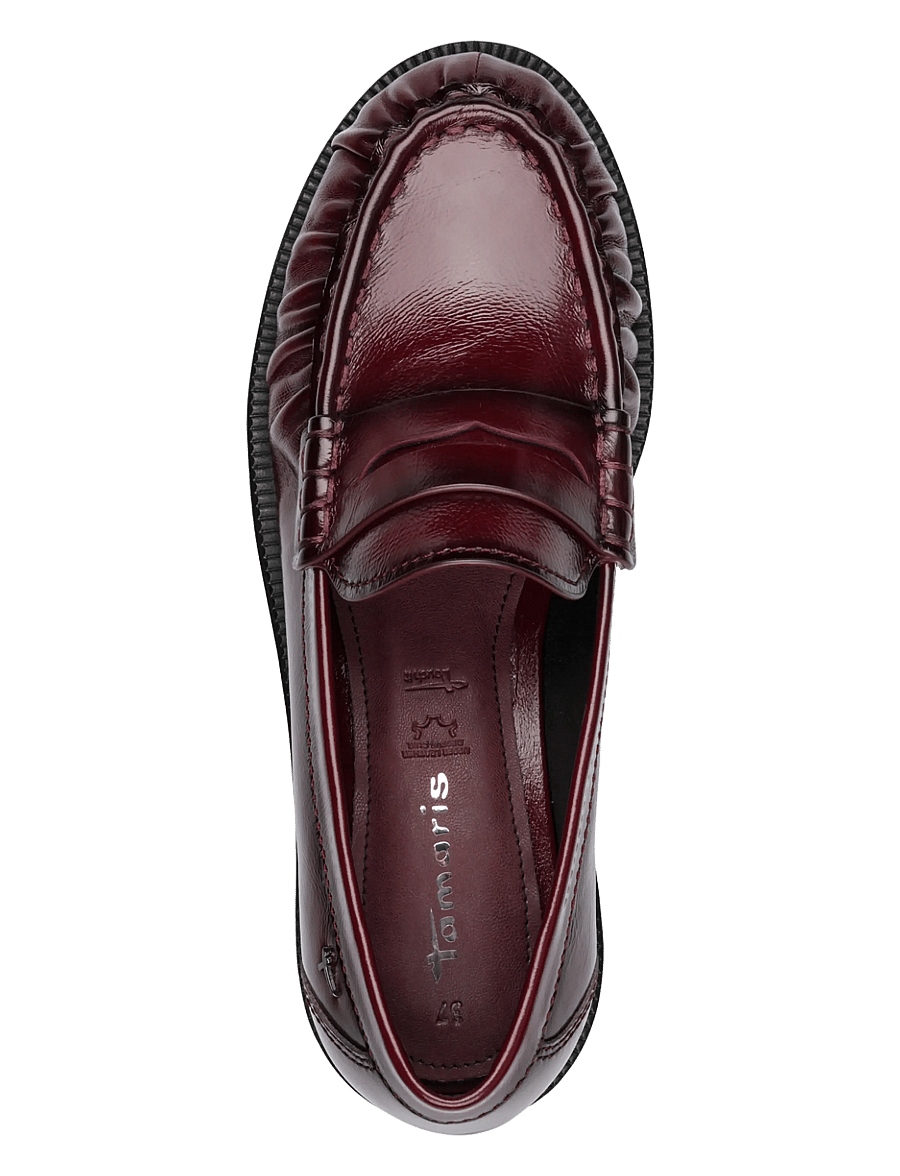 Tamaris - Women Slip-on - modetrends - merlot patent - 4