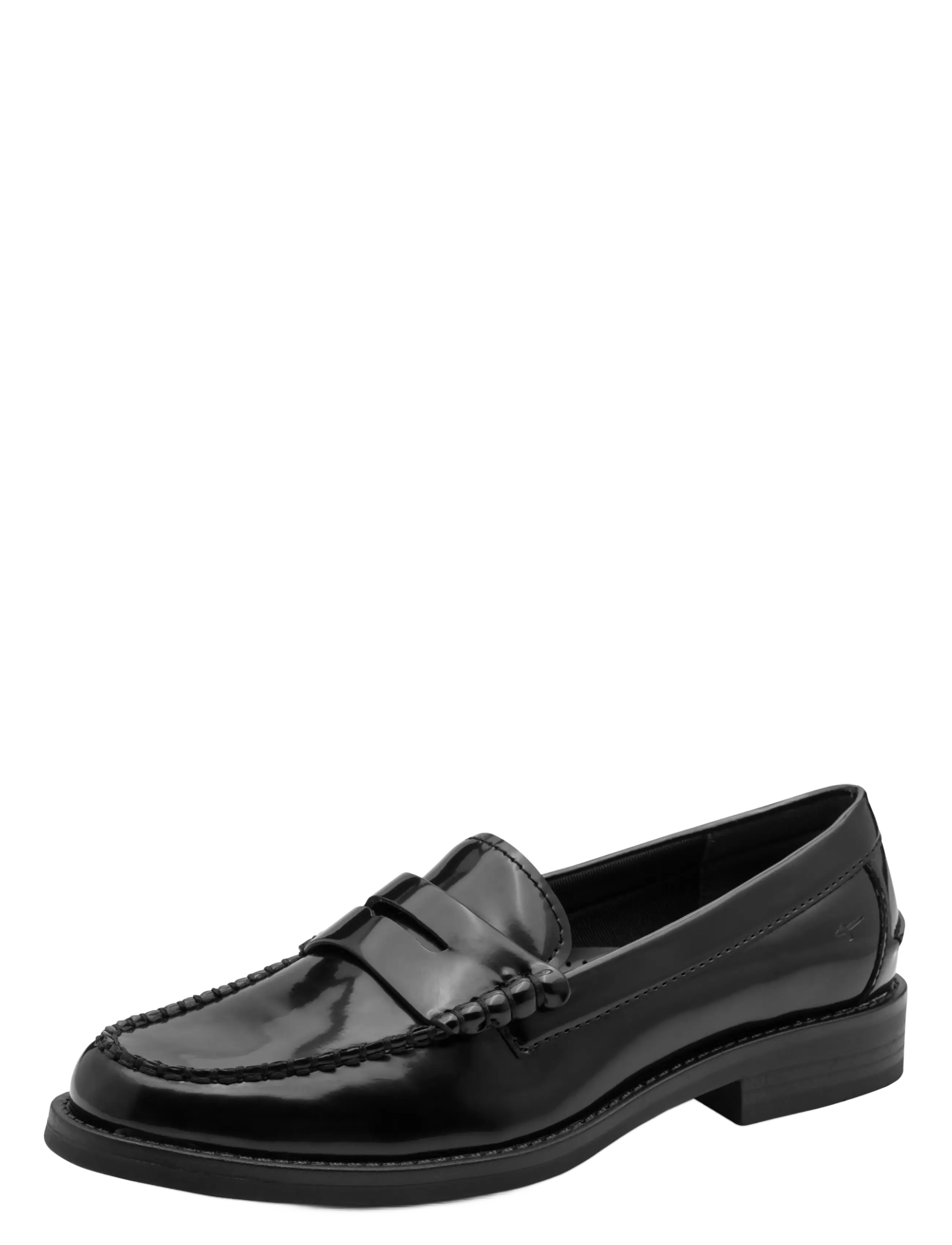 Tamaris Women Slip-On, 39, Loafers, Schwarz - Flat Frauen