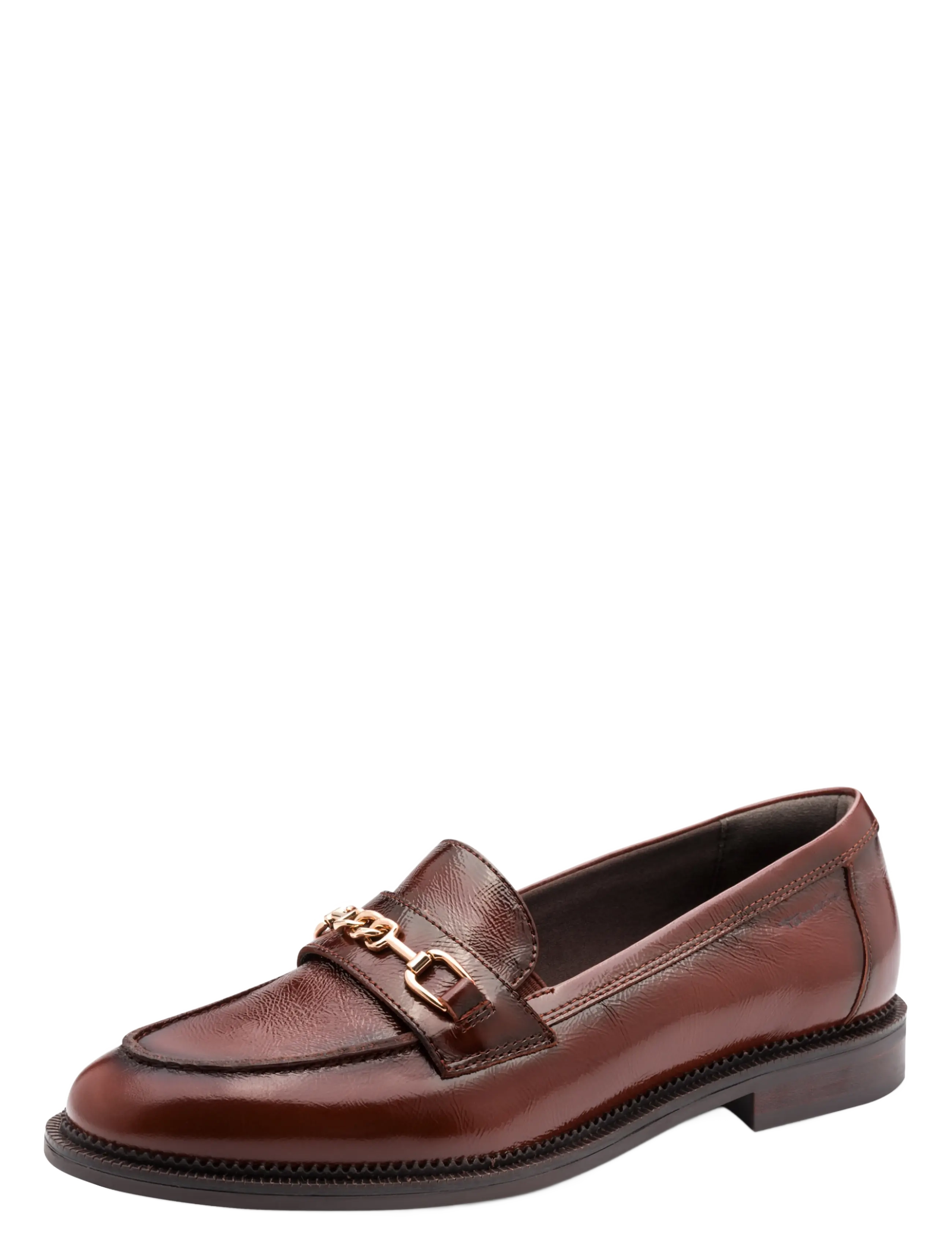 Tamaris Women Slip-On, Kvinder, Kædeloafers, Brun, Str: 42