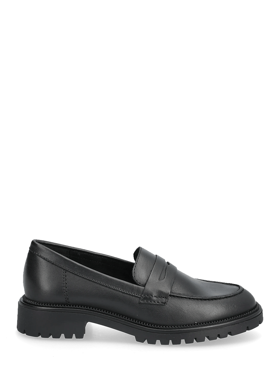 Tamaris - Women Slip-on - modetrends - black leather - 1