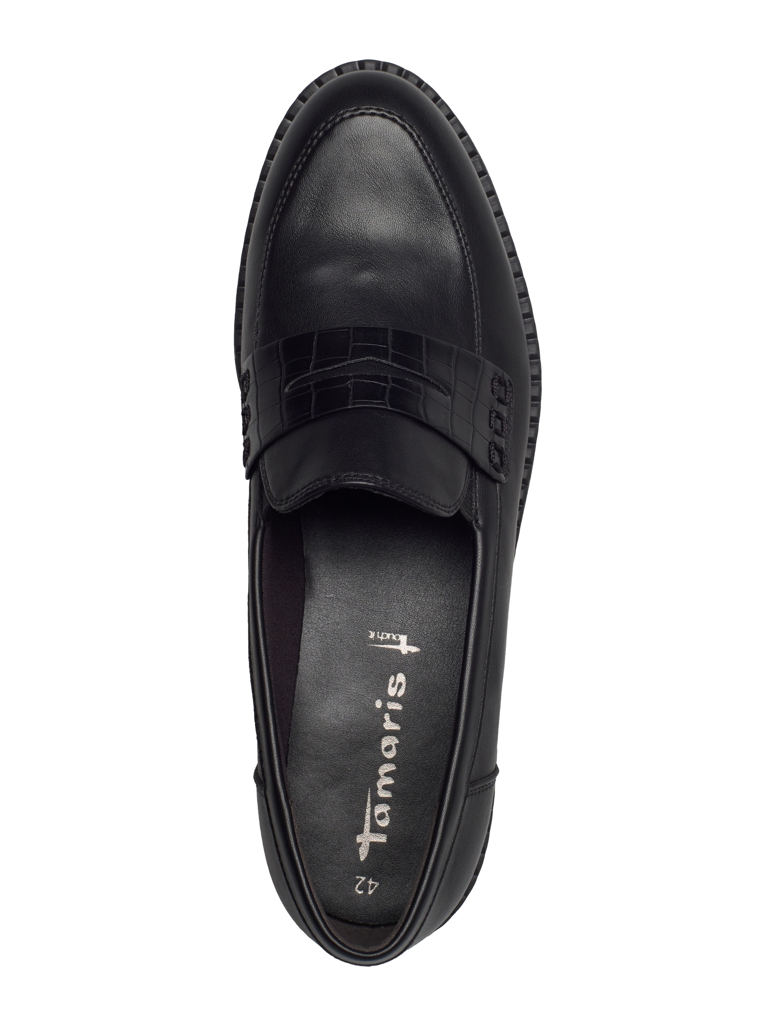 Tamaris - Women Slip-on - vinsældir í tísku - black matt - 3