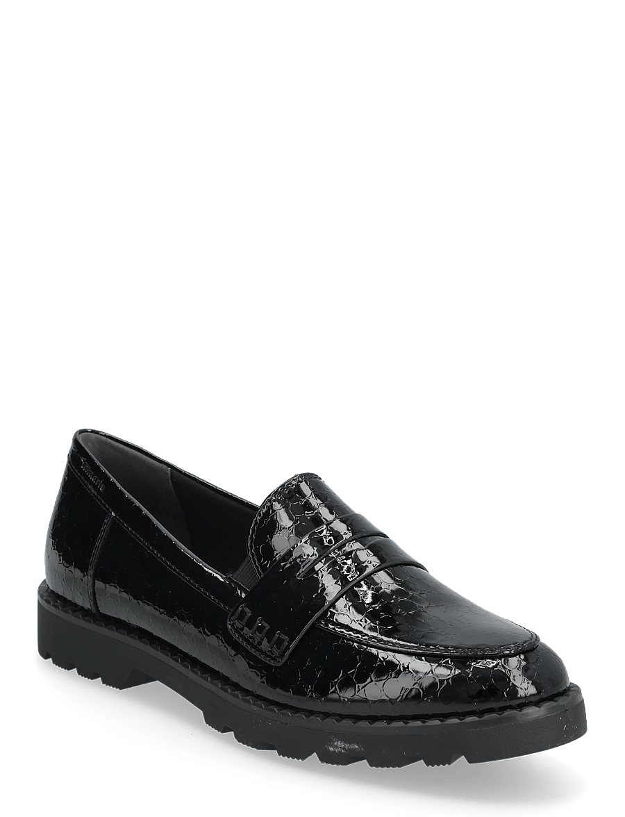 Tamaris - Women Slip-on - modetrends - black patent structure - 0