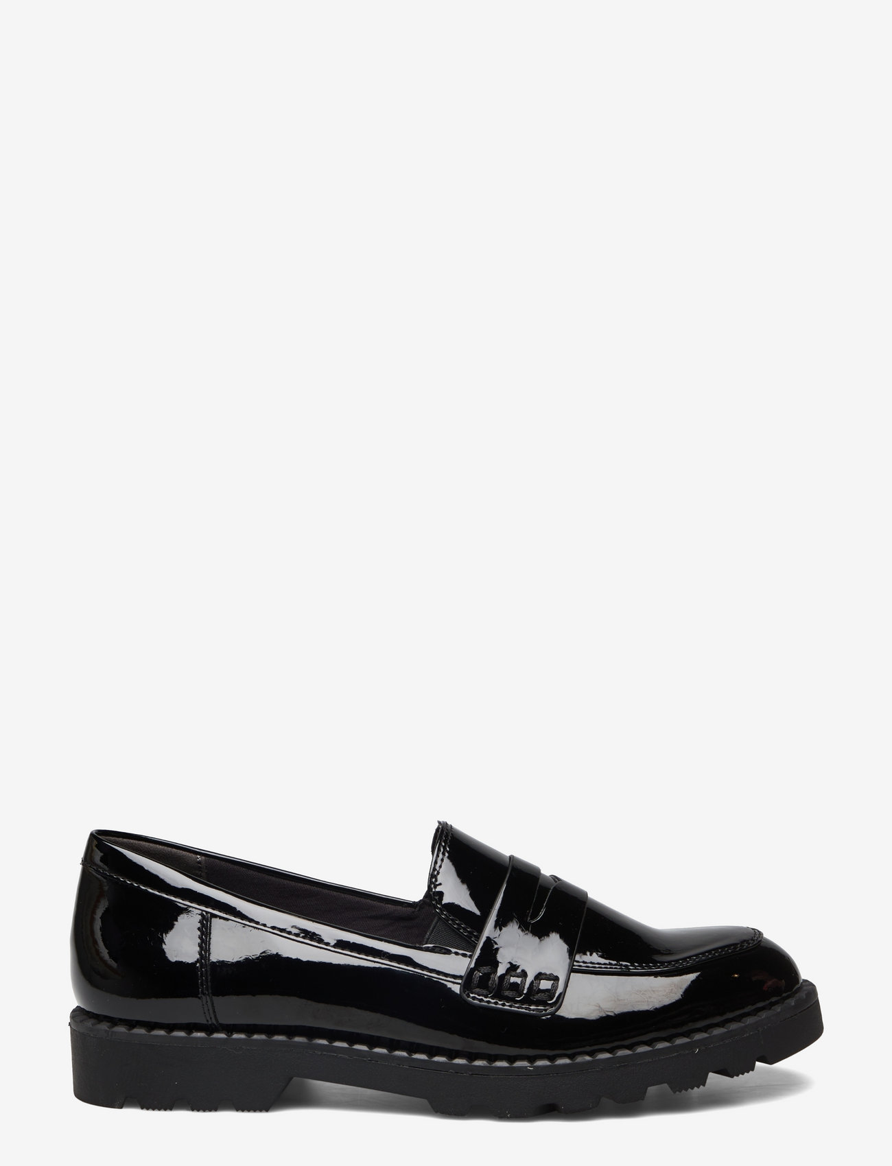 Tamaris - Women Slip-on - erilised sündmused - black patent structure - 1