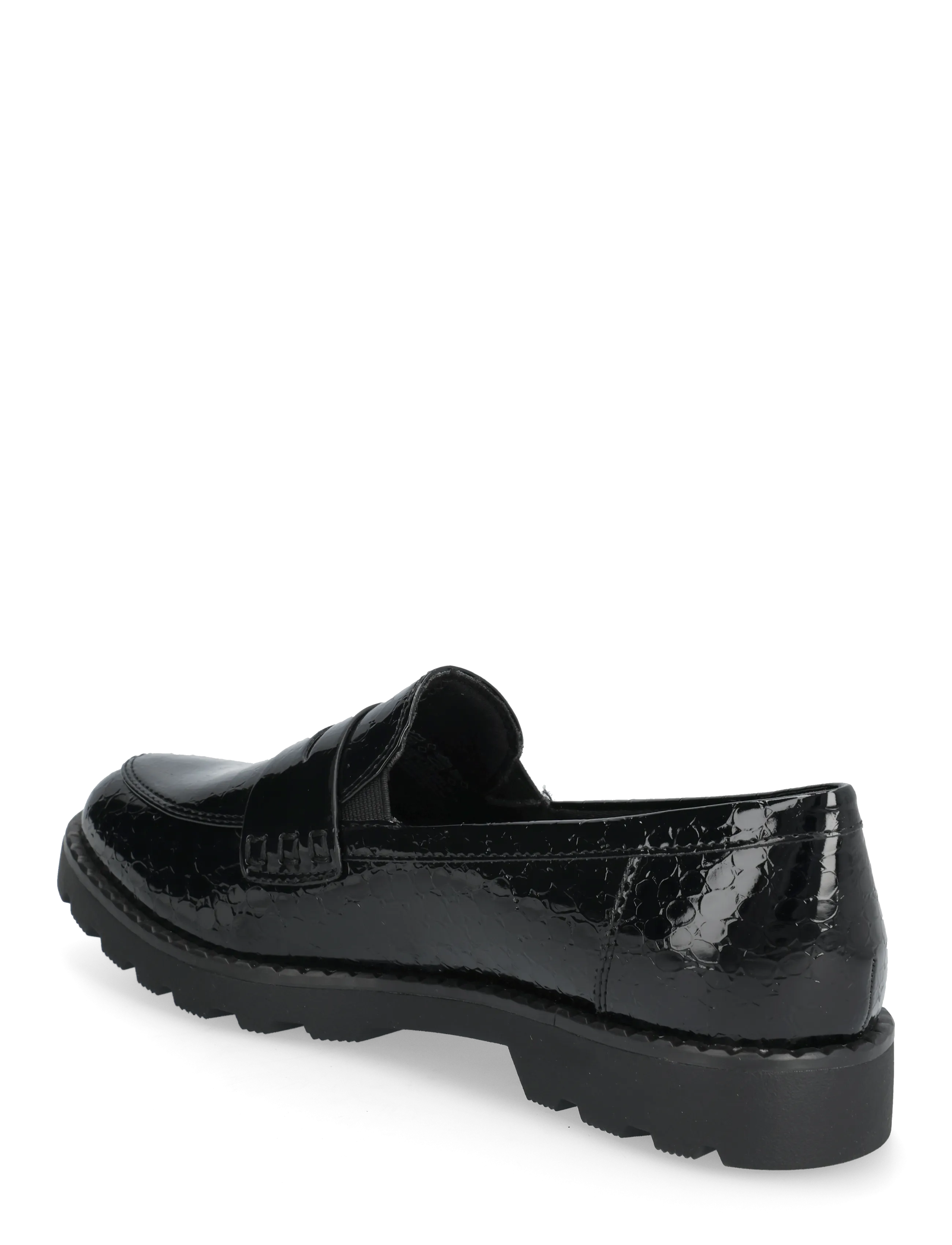 Tamaris - Women Slip-on - fashion trends - black patent structure - 2