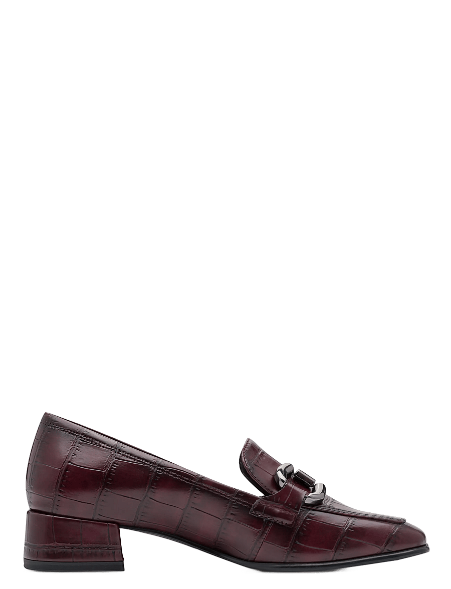 Tamaris - Women Slip-on - modetrends - merlot croco - 2