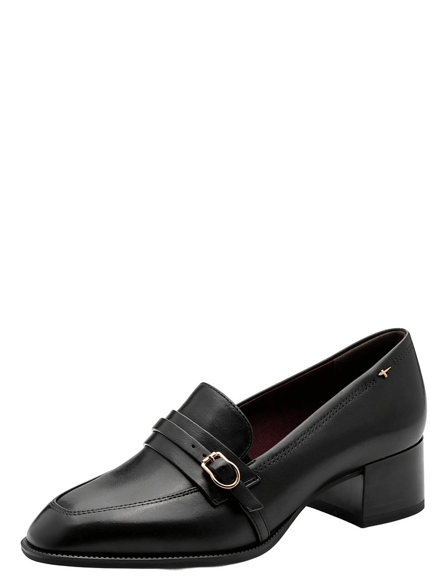 Tamaris - Women Slip-on - fashion trends - black leather - 0