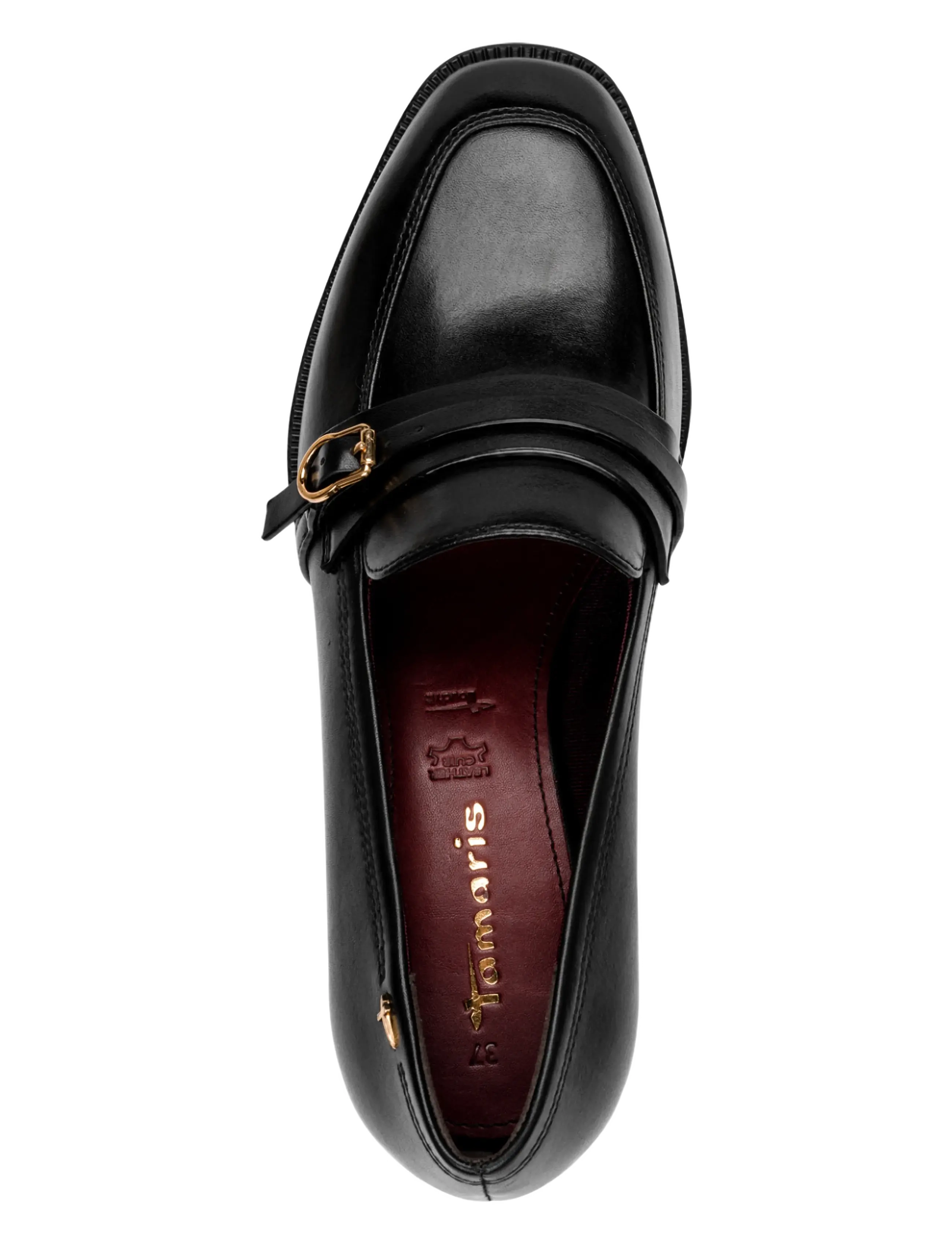 Tamaris - Women Slip-on - fashion trends - black leather - 4