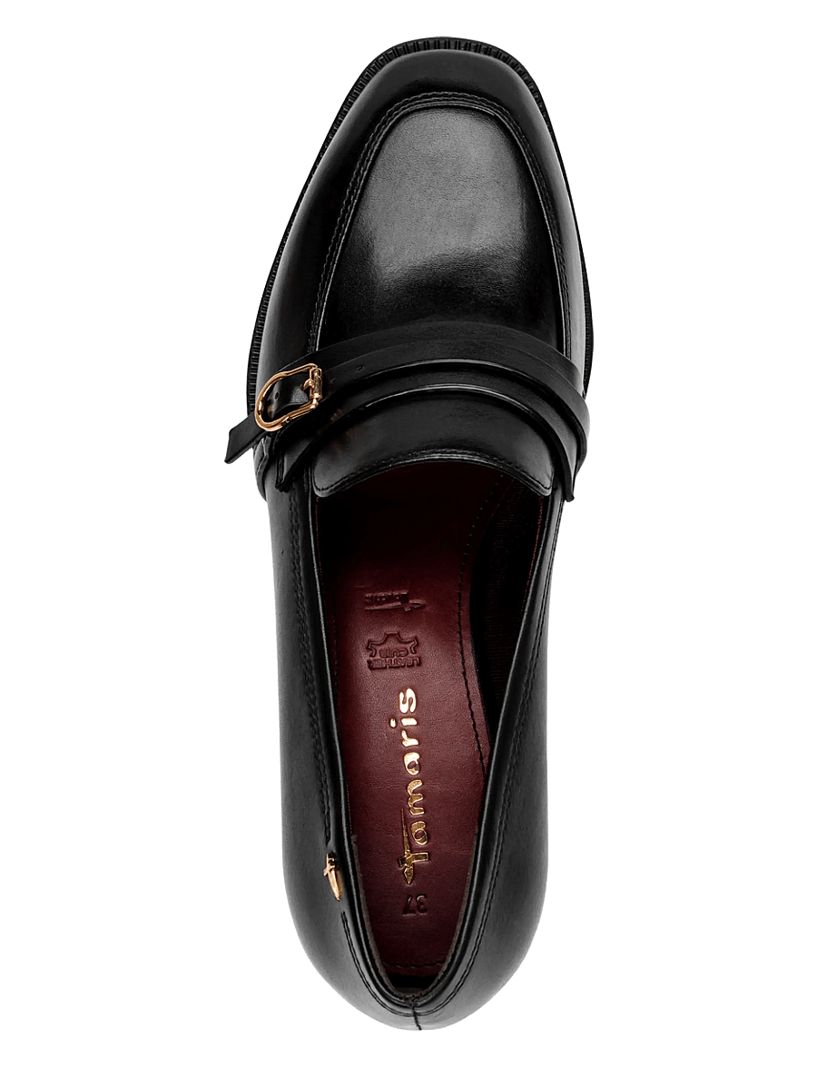 Tamaris - Women Slip-on - fashion trends - black leather - 4