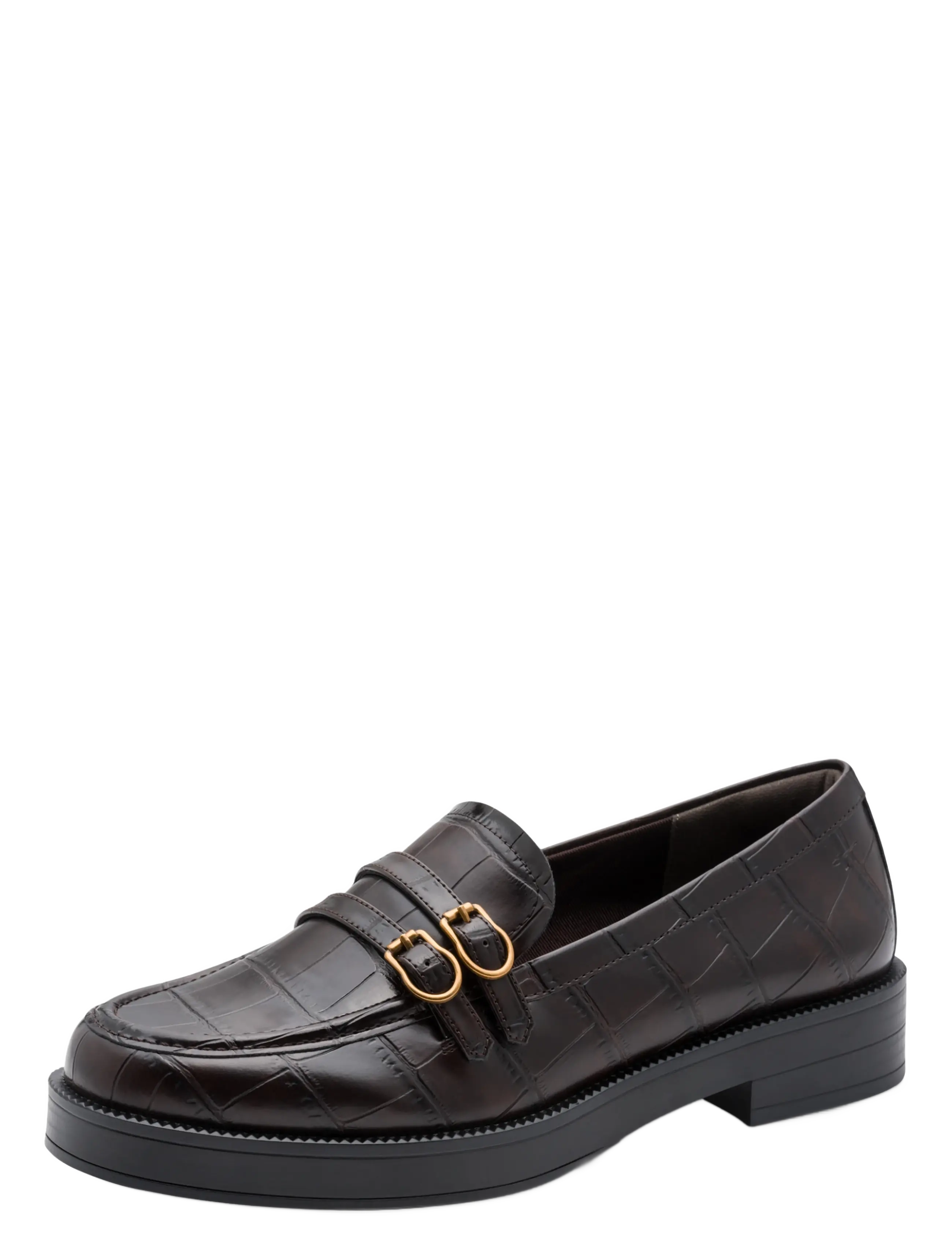 Tamaris Women Slip-On, 40, Brown, Sko > Flats, Dame