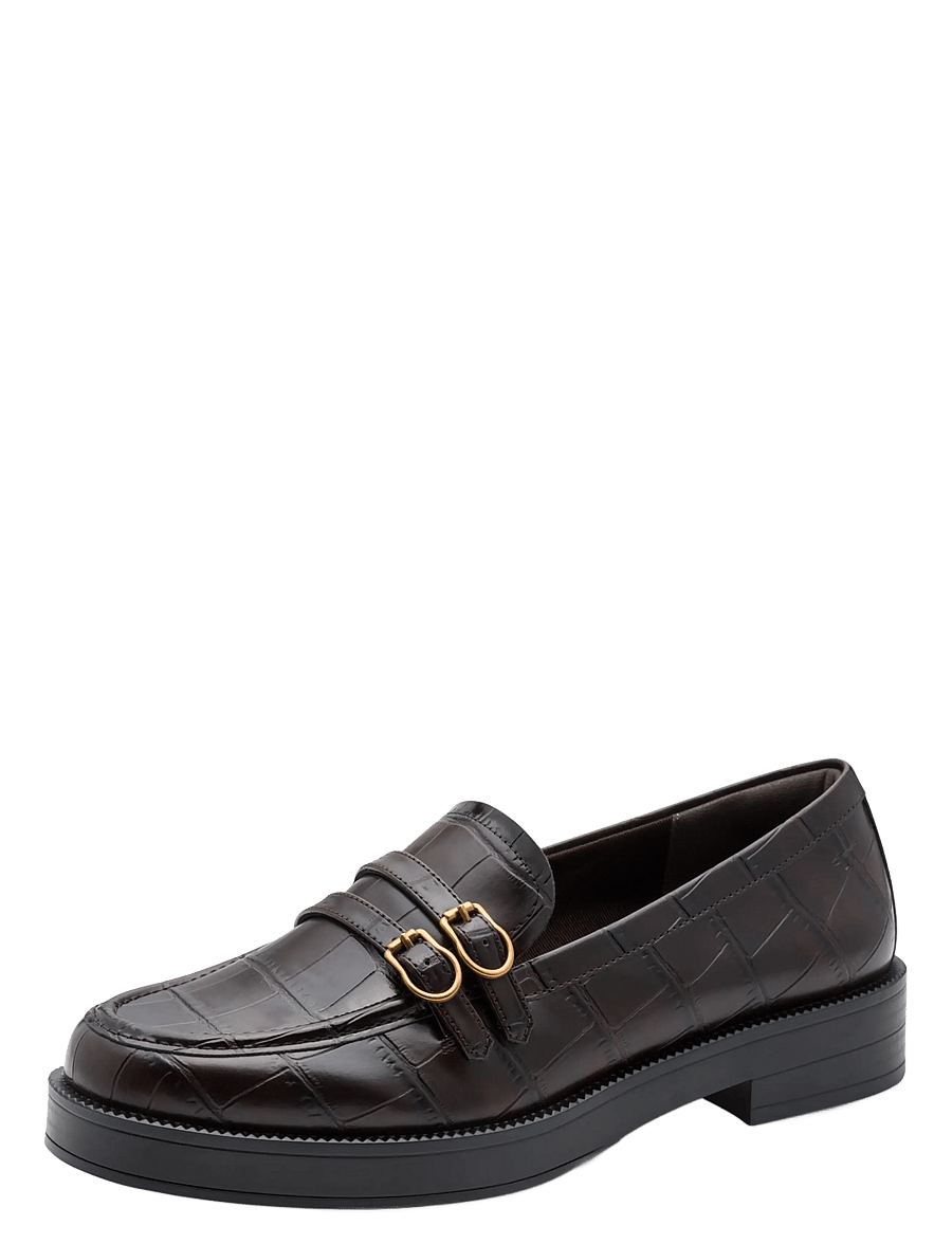 Tamaris - Women Slip-on - modetrends - mocca croco - 0