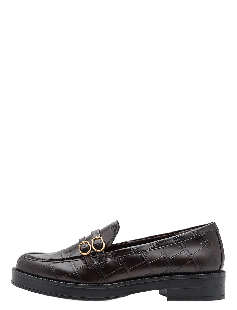 Tamaris - Women Slip-on - modetrends - mocca croco - 1