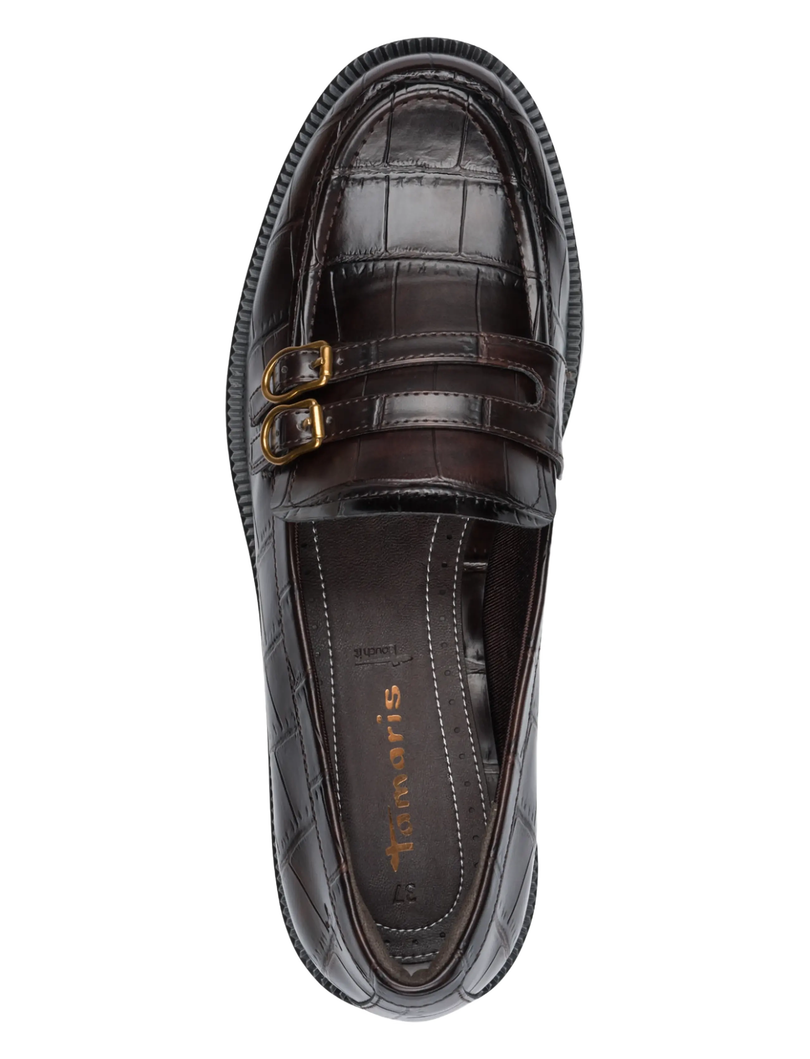 Tamaris - Women Slip-on - modetrends - mocca croco - 4
