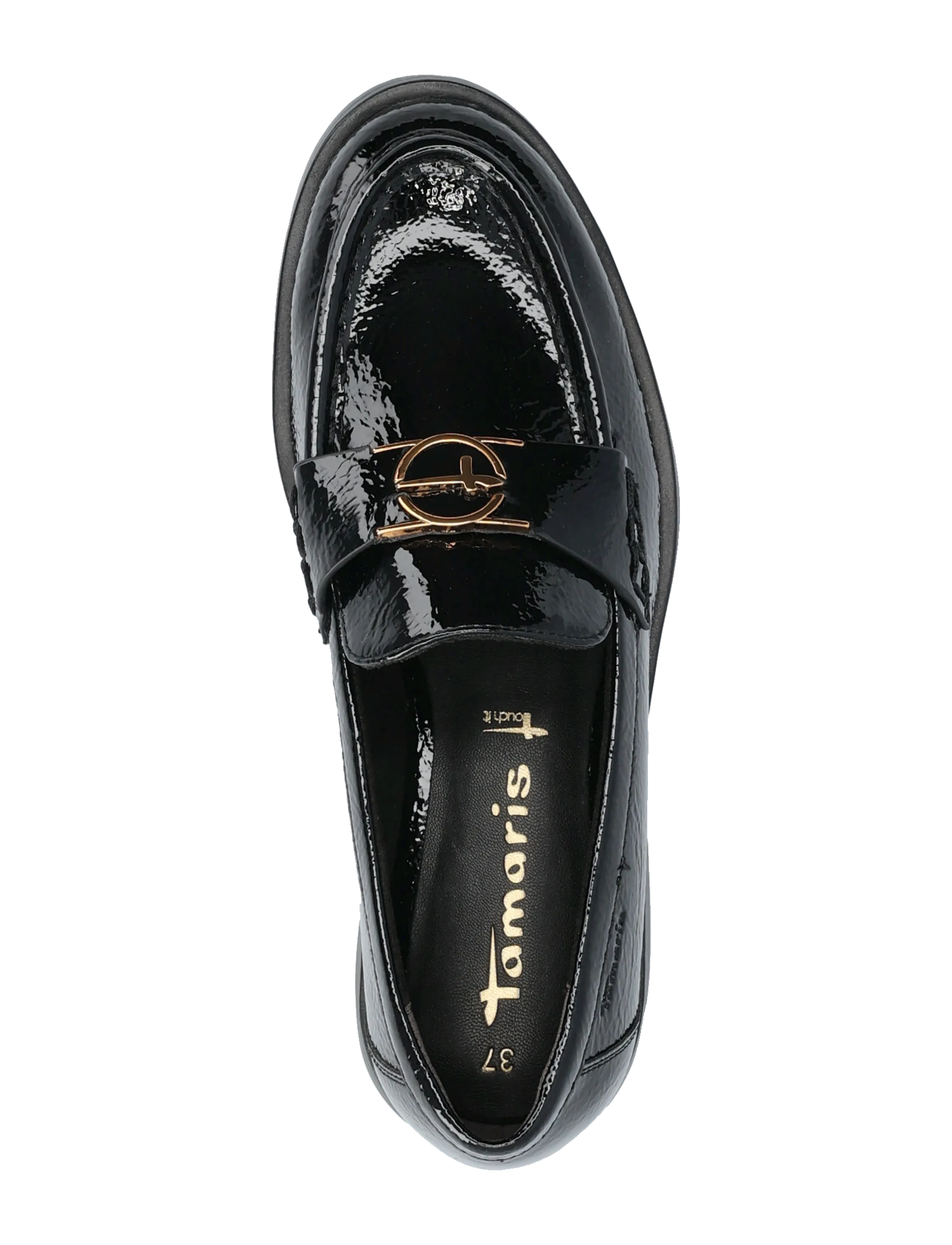 Tamaris - Women Slip-on - motetrender - black patent - 3