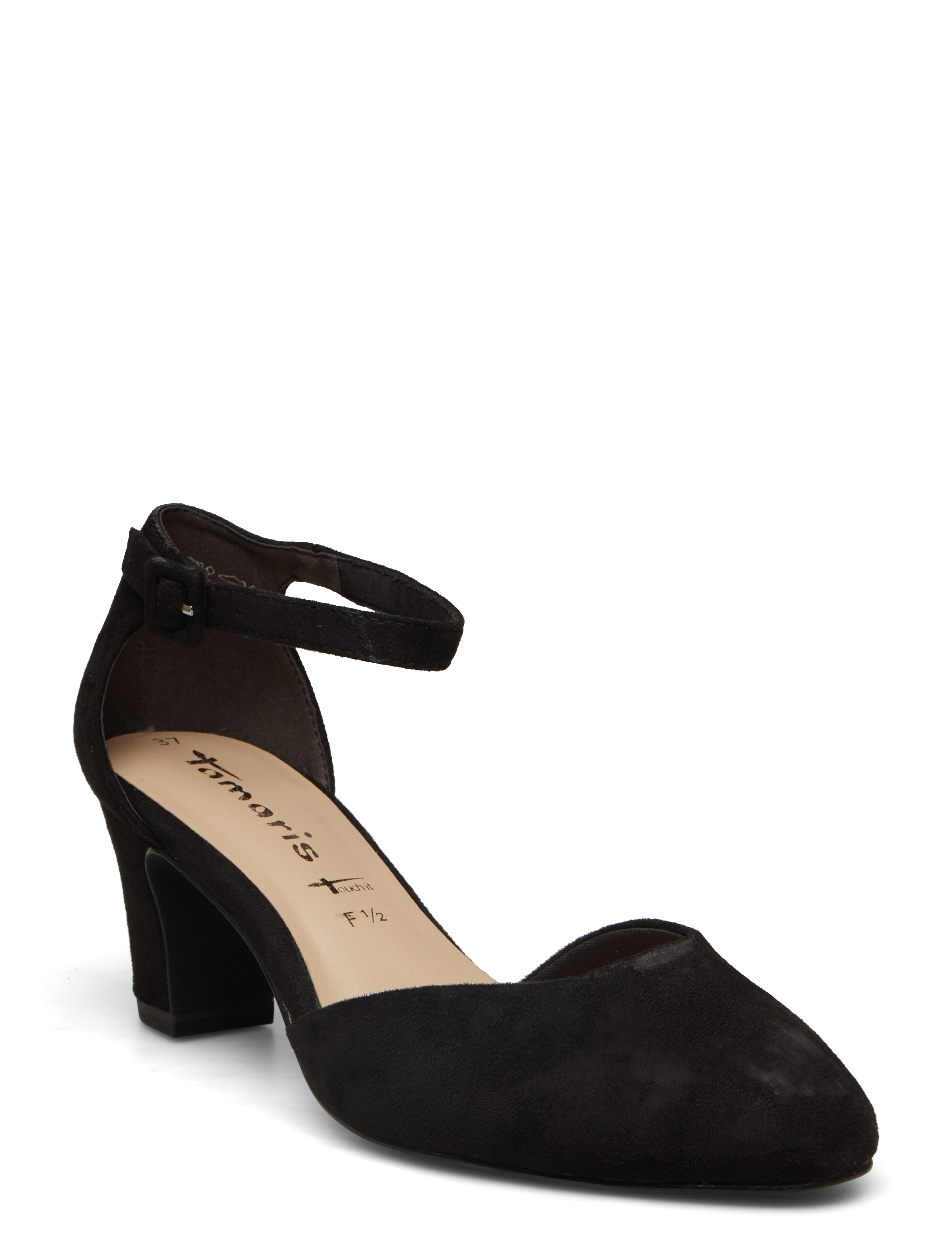 Tamaris Women Court Sho - Mary Jane-sko - BLACK / black