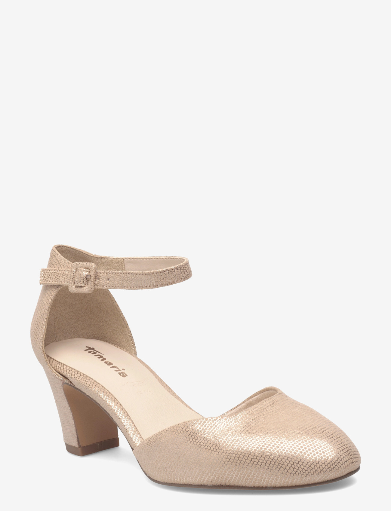 Tamaris - Women Court Sho - pumps - light gold structure - 0