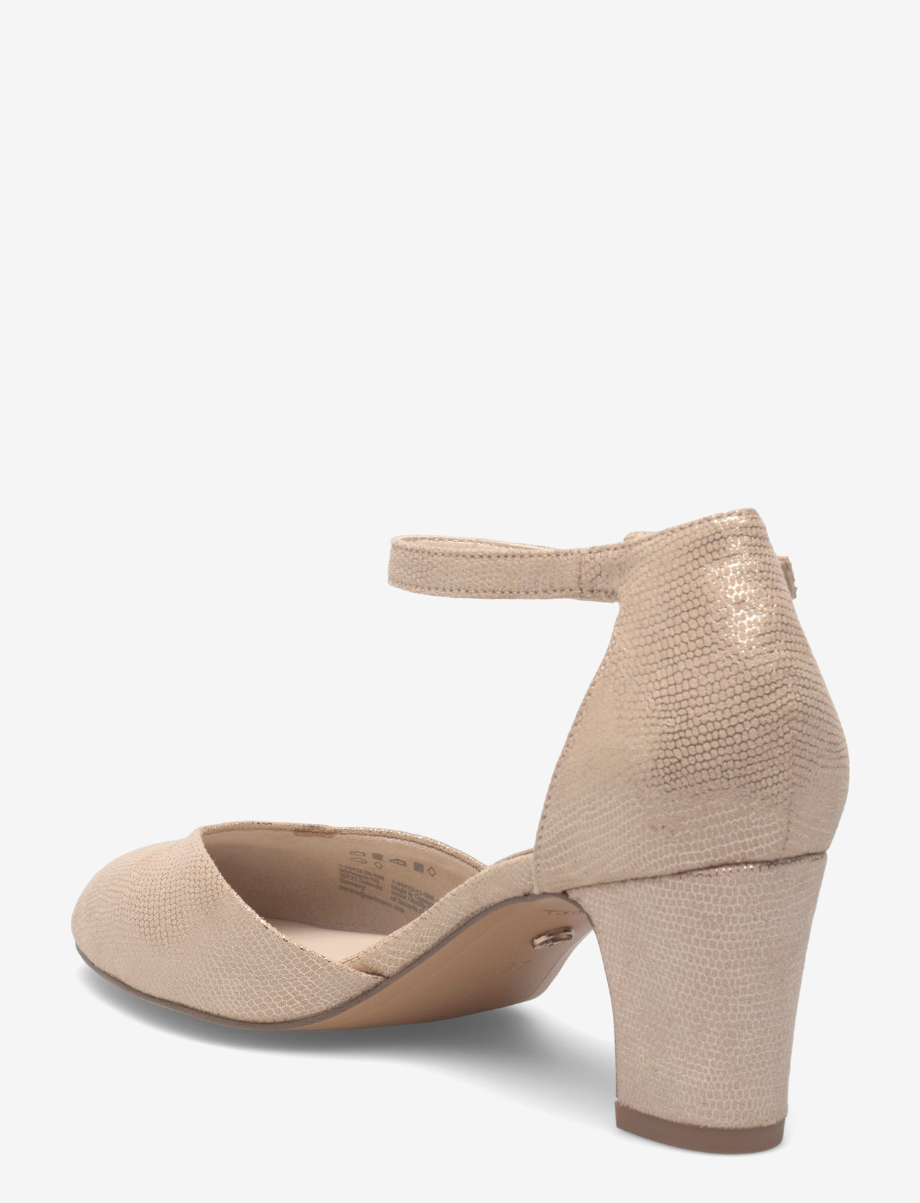 Tamaris - Women Court Sho - pumps - light gold structure - 2