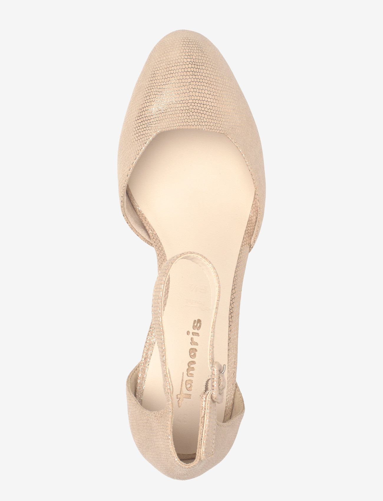Tamaris - Women Court Sho - pumps - light gold structure - 3