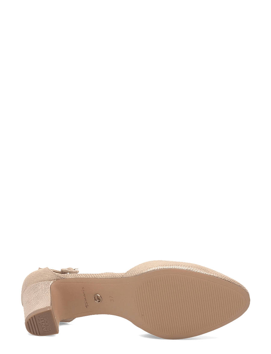 Tamaris - Women Court Sho - pumps - light gold structure - 4