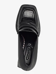 Tamaris - Women Slip-on - loafers med klack - black croco - 3