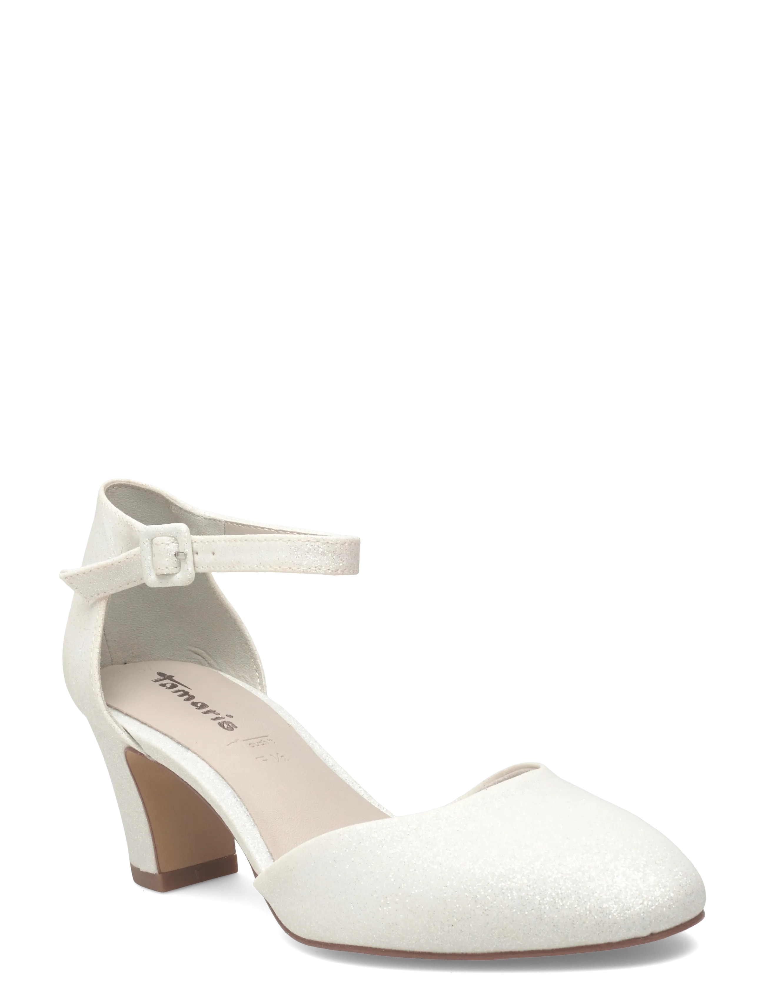 Tamaris Women Court Sho - Wedding shoes - WHITE GLAM / white