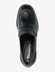 Tamaris - Women Slip-on - loafers med klack - black - 3