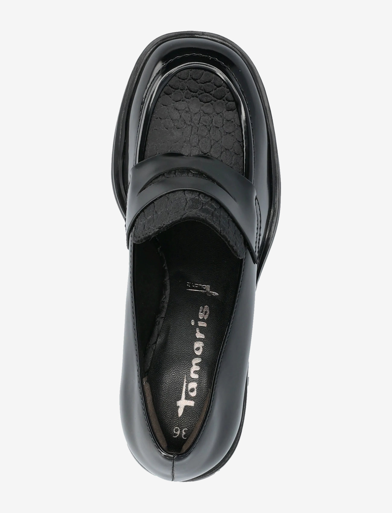 Tamaris - Women Slip-on - modetrender - black comb - 3