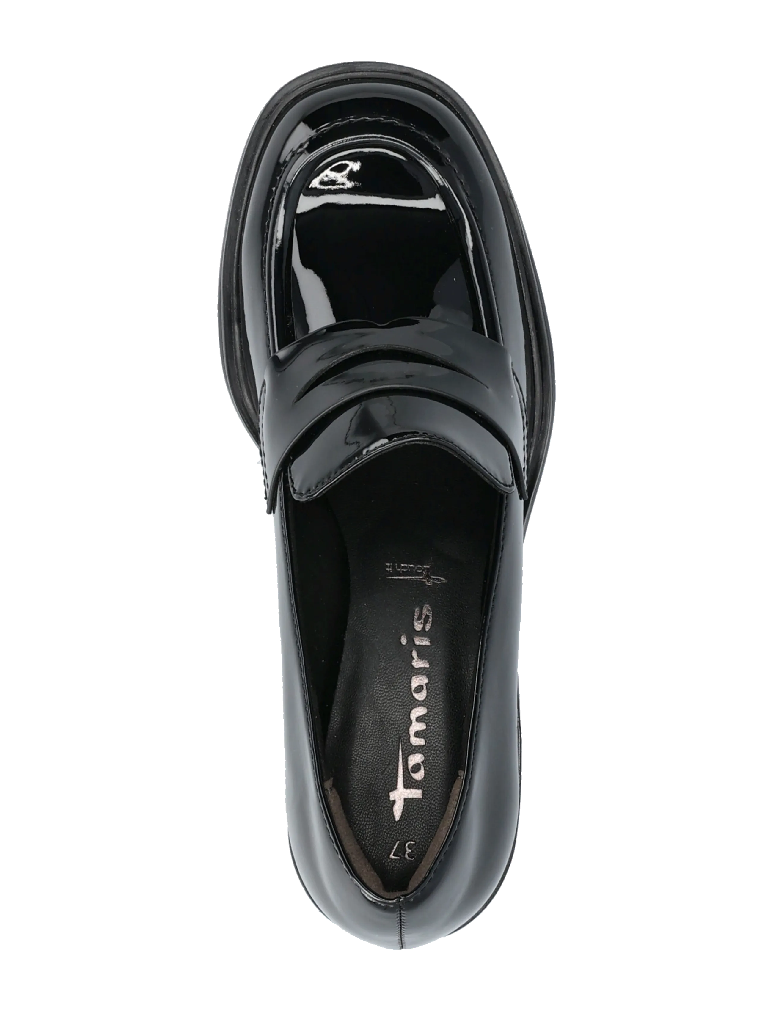 Tamaris - Women Slip-on - mode trends - black patent - 3