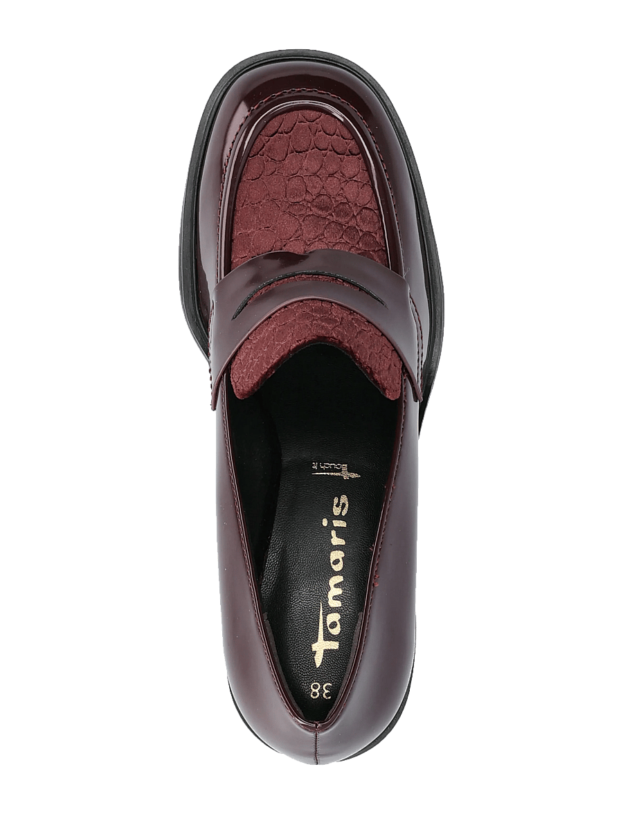 Tamaris - Women Slip-on - modetrends - merlot comb - 3