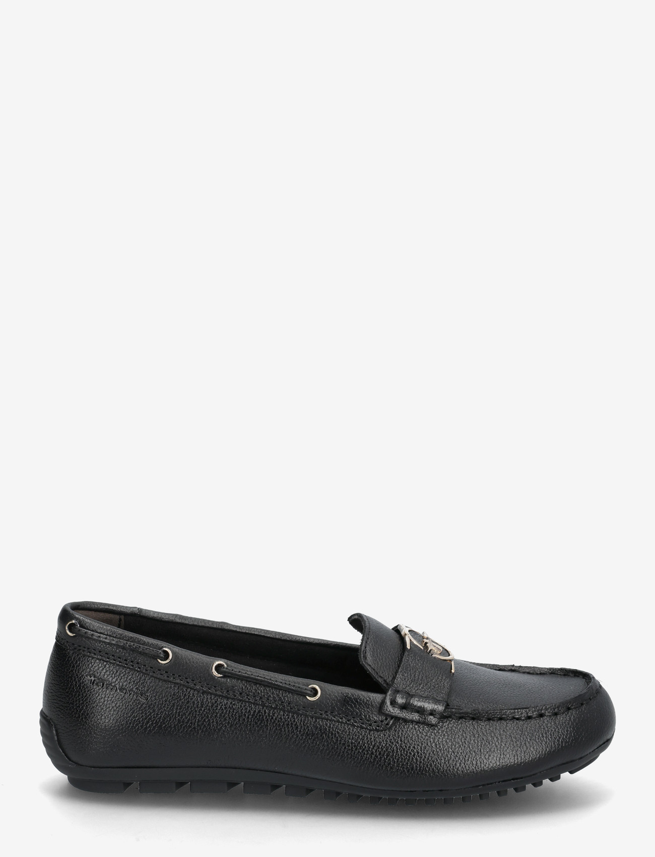 Tamaris - Women Slip-on - purjekingad - black leather - 1