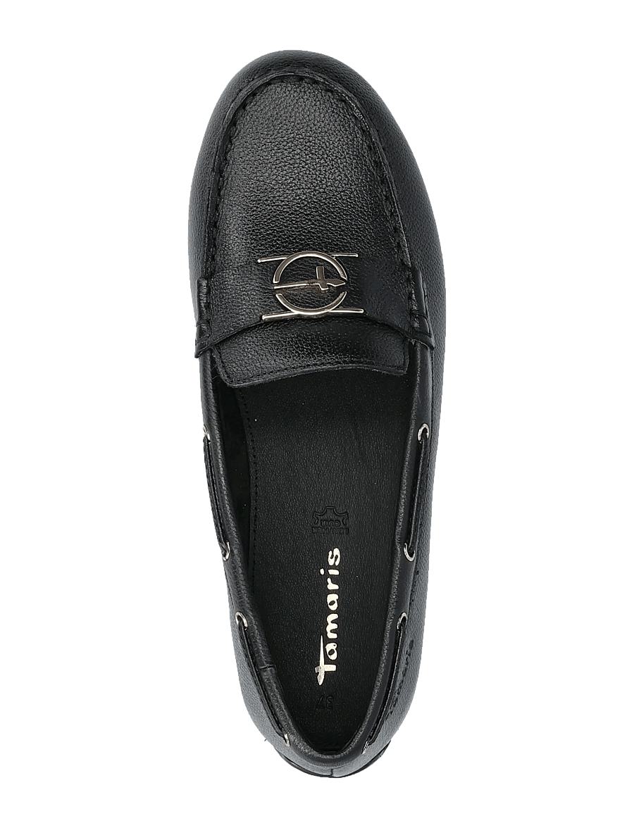 Tamaris - Women Slip-on - bootsschuhe - black leather - 3