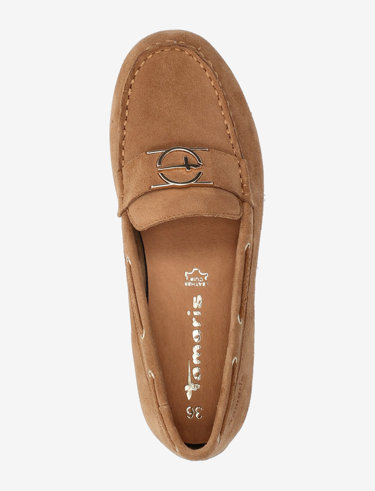 Tamaris - Women Slip-on - purjekingad - cognac - 3