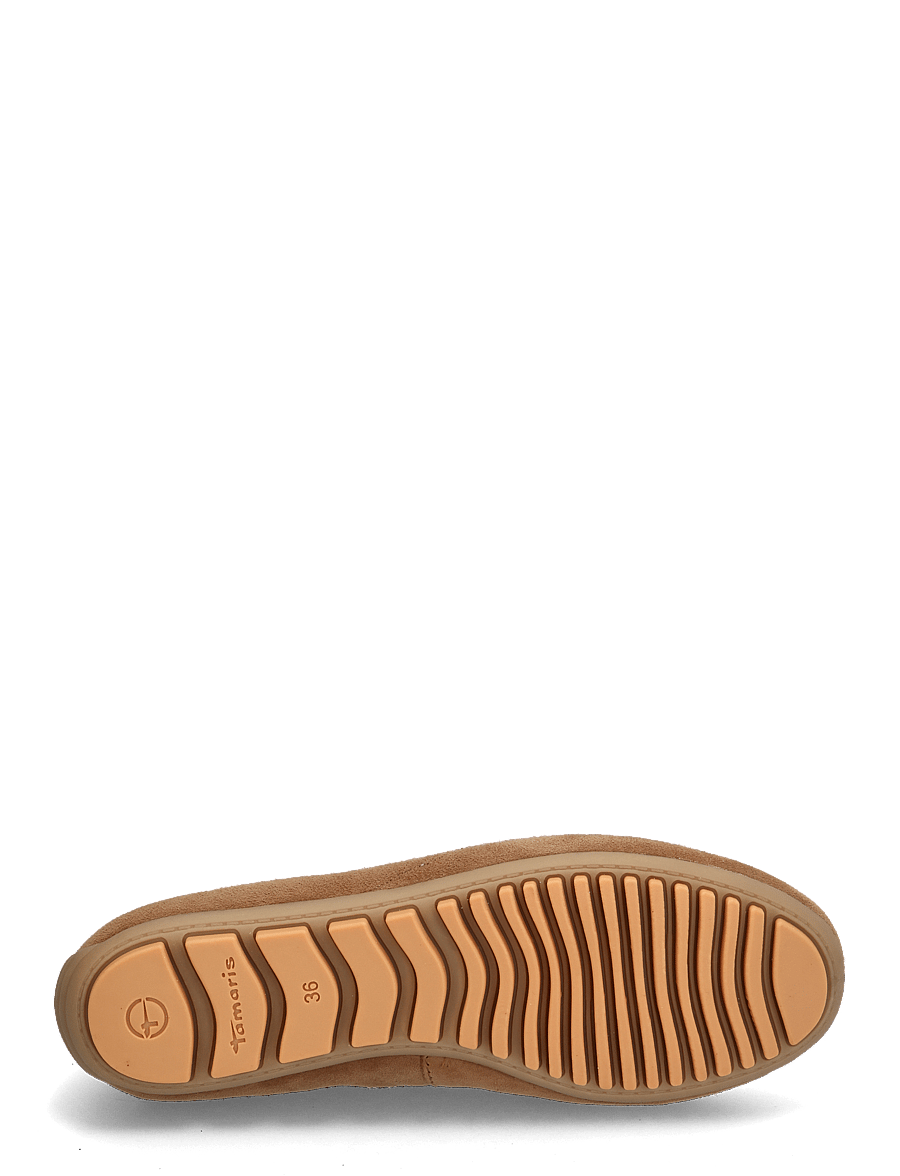 Tamaris - Women Slip-on - boat shoes - cognac - 4