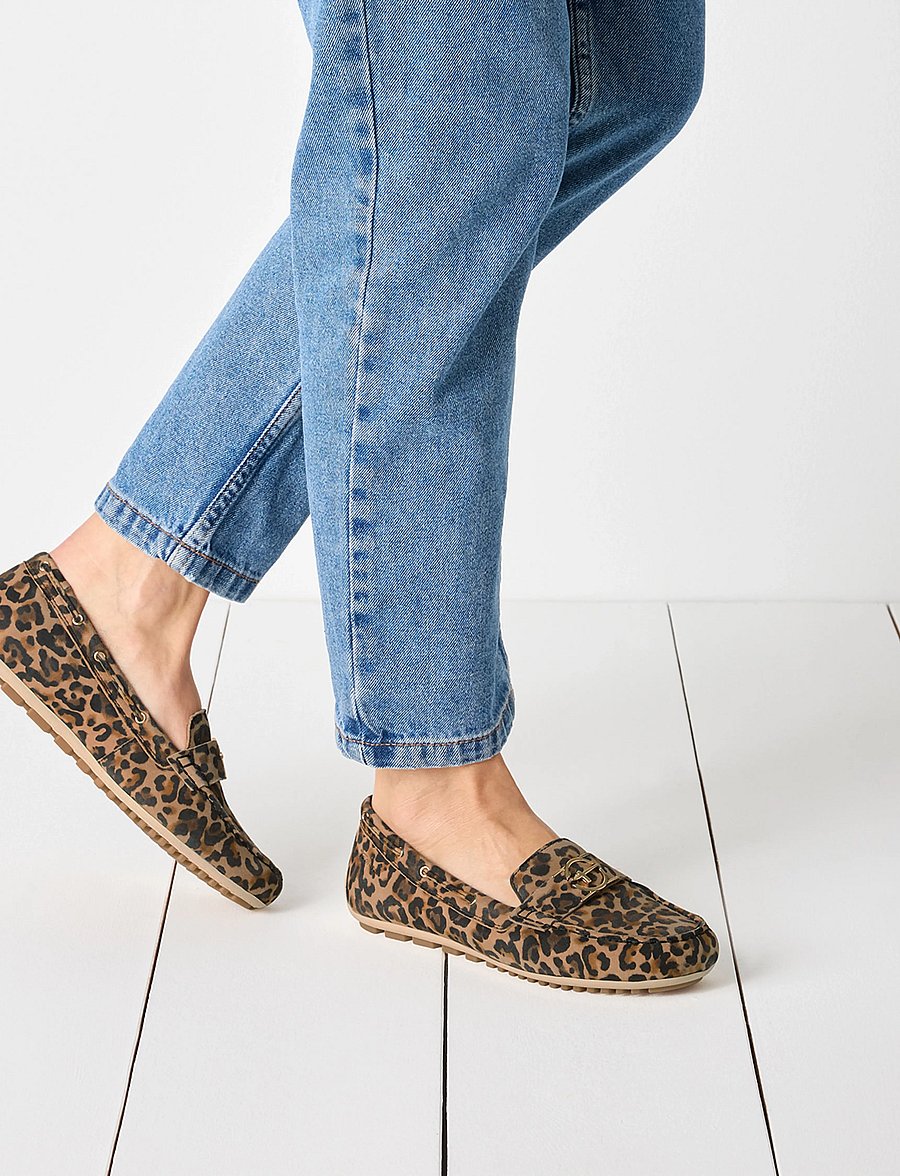 Tamaris - Women Slip-on - sejlersko - leopard - 5