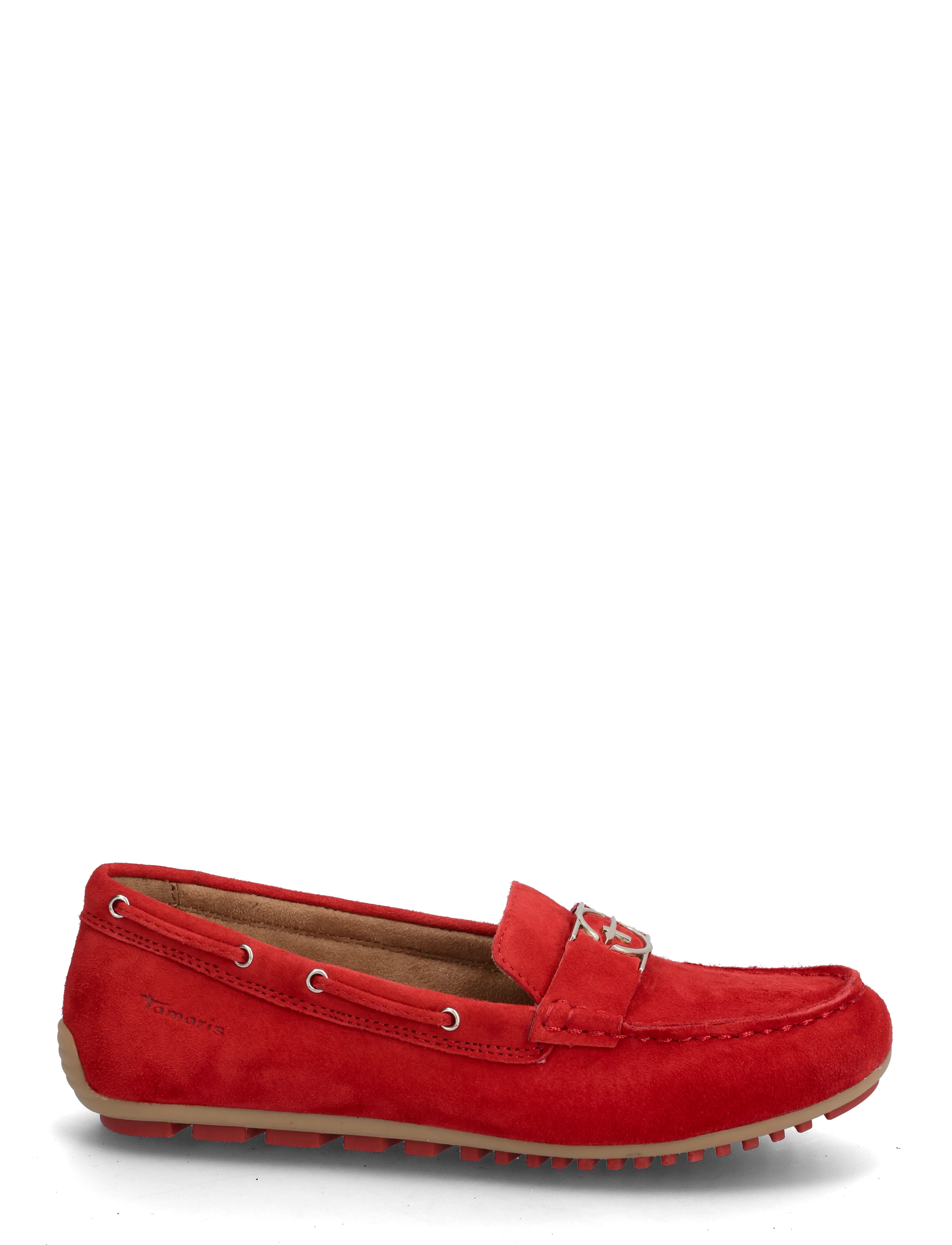 Tamaris - Women Slip-on - seglarskor - red - 1