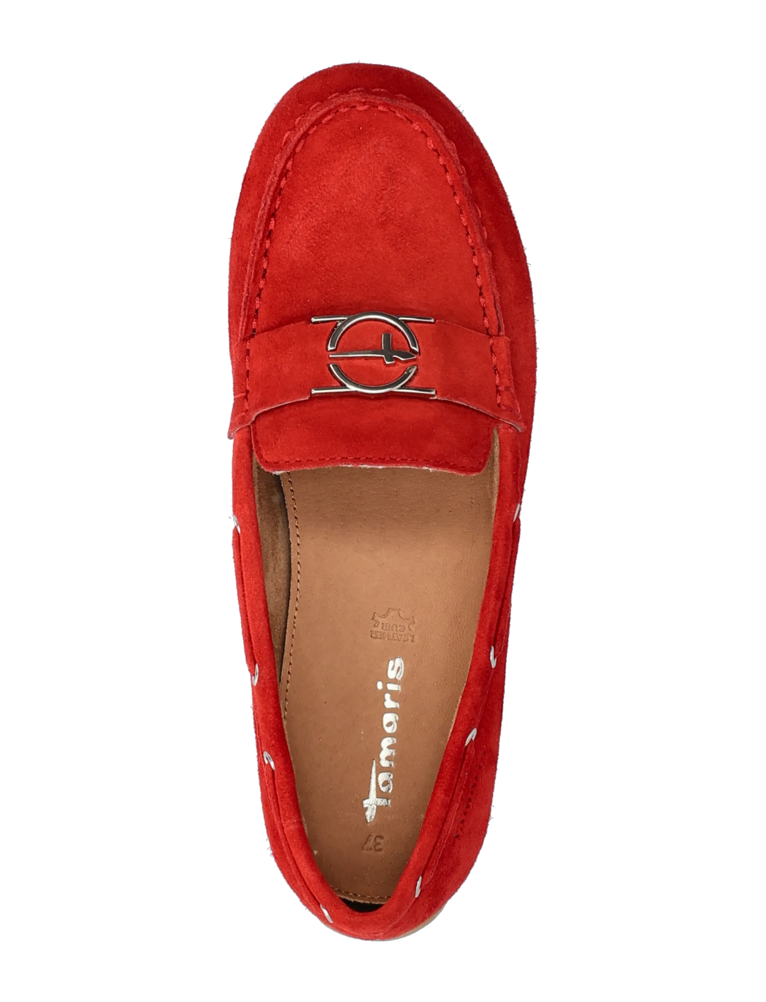 Tamaris - Women Slip-on - seglarskor - red - 3
