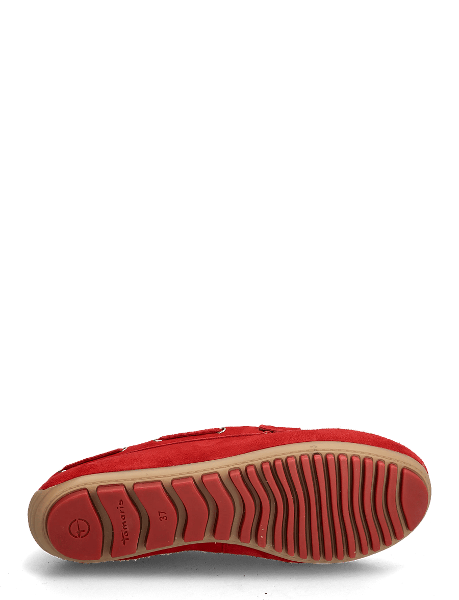 Tamaris - Women Slip-on - seglarskor - red - 4