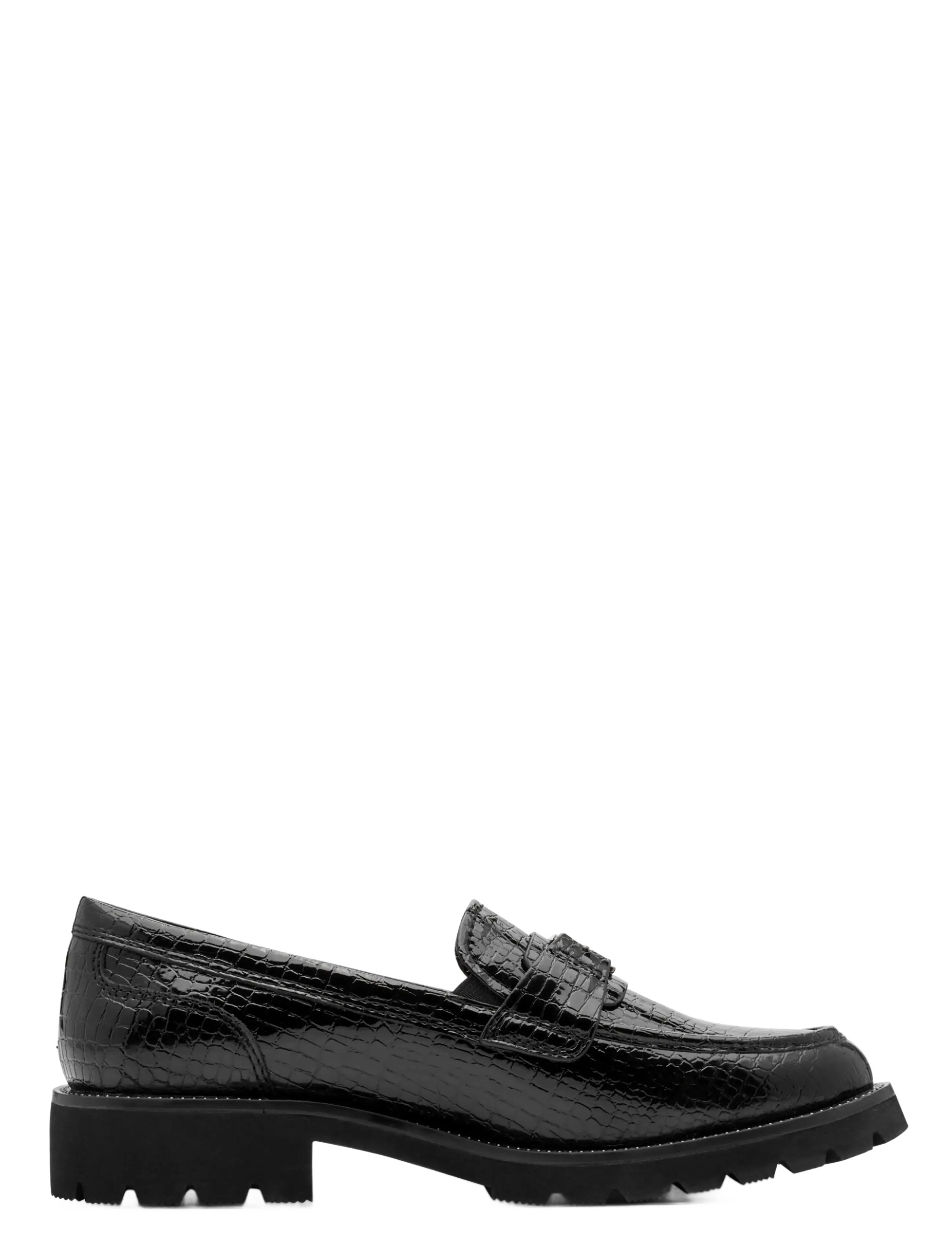 Tamaris - Women Slip-on - modetrends - black croco - 2