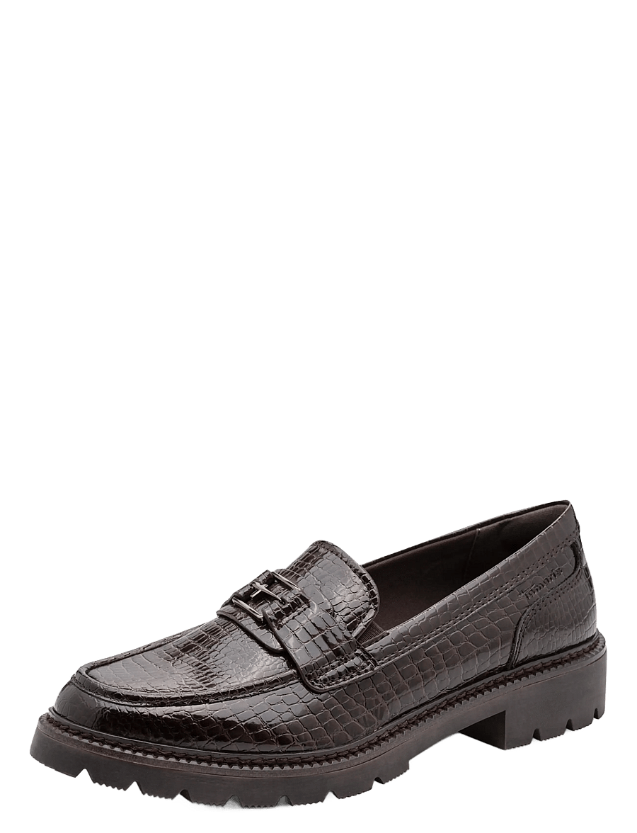 Tamaris - Women Slip-on - modetrends - mocca croco - 0