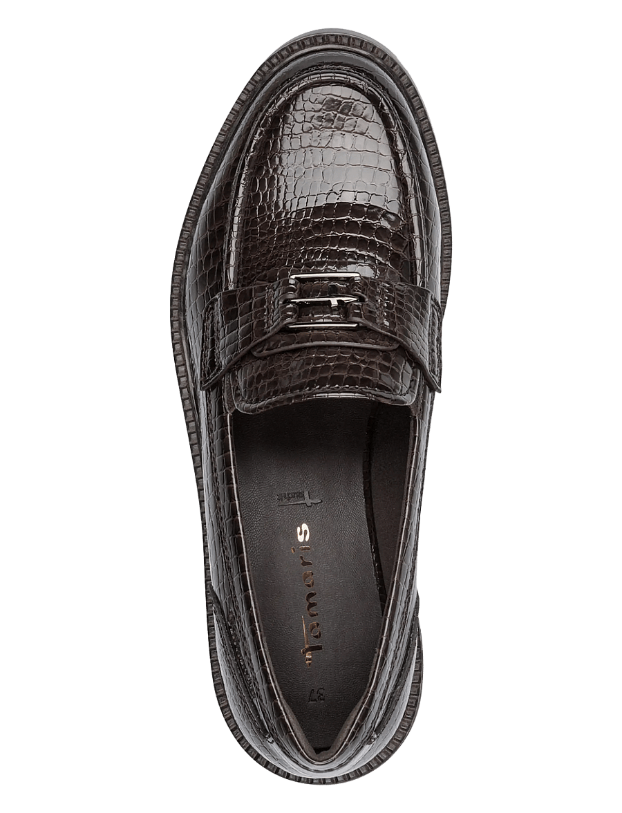 Tamaris - Women Slip-on - modetrends - mocca croco - 4