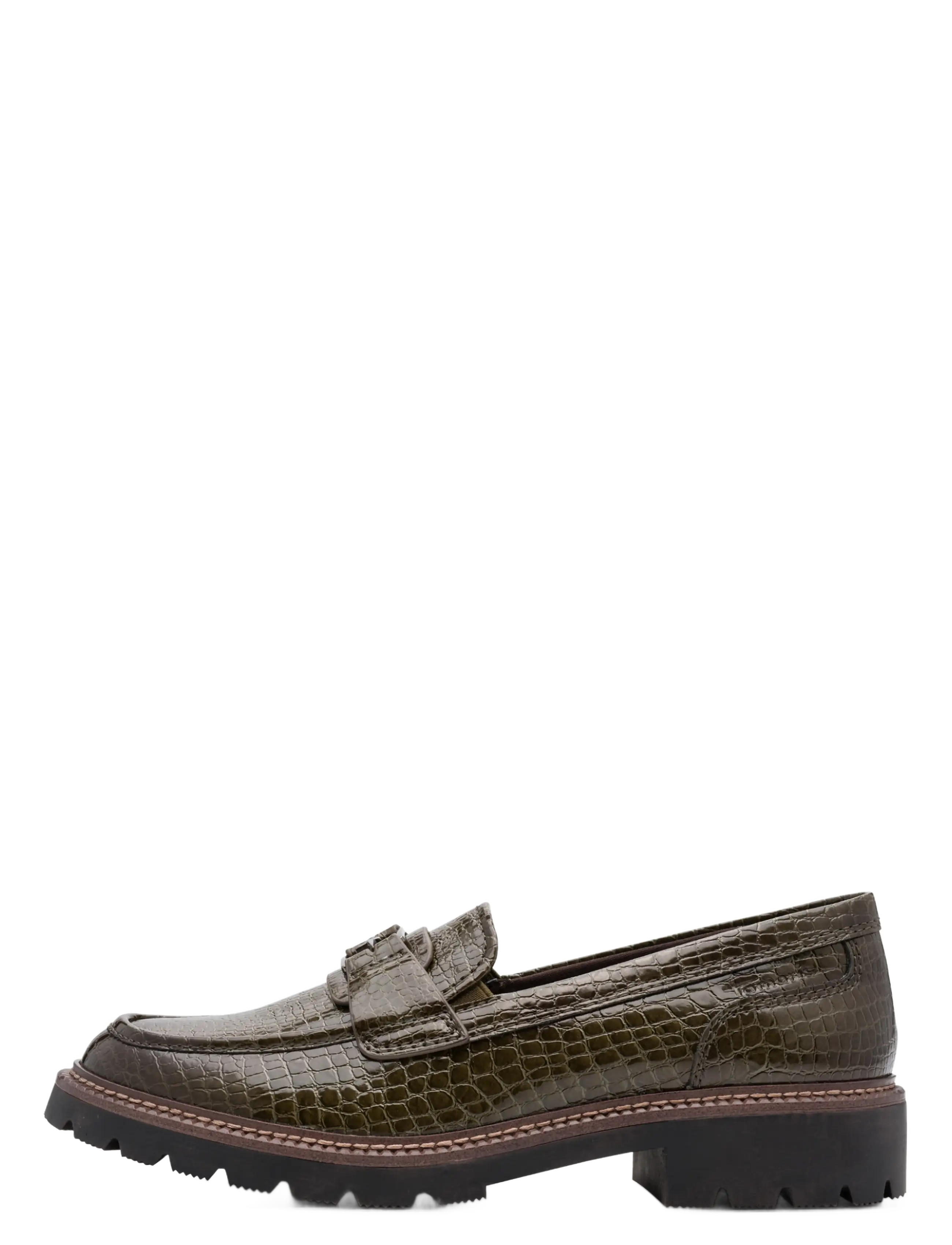 Tamaris - Women Slip-on - fashion trends - olive croco - 1