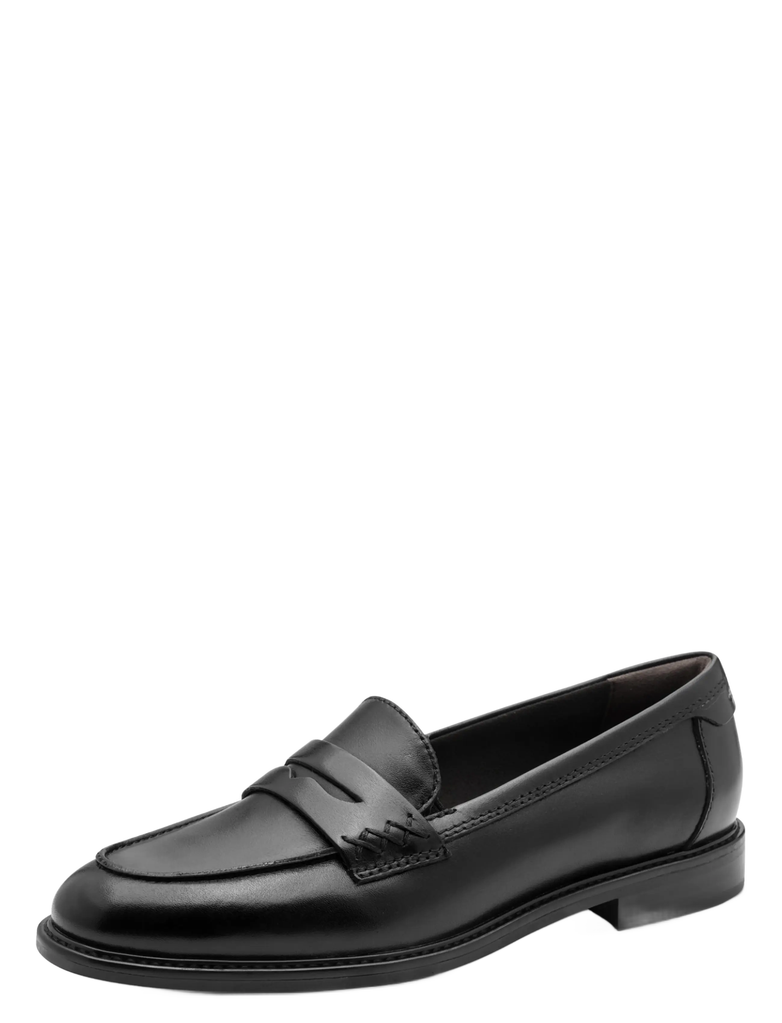 Tamaris Women Slip-On, 37, Loafers, Schwarz - Flat Frauen