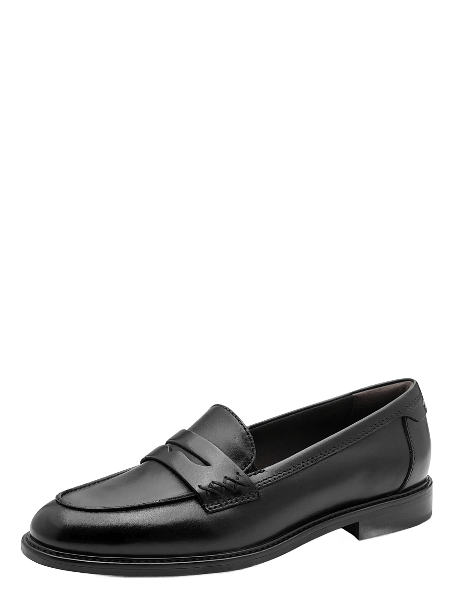 Tamaris - Women Slip-on - modetrends - black leather - 0