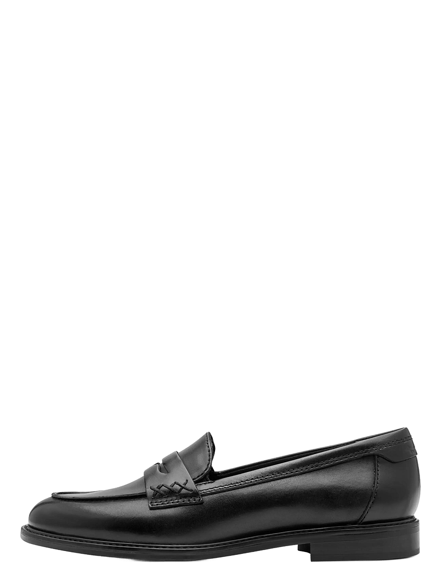 Tamaris - Women Slip-on - modetrends - black leather - 1