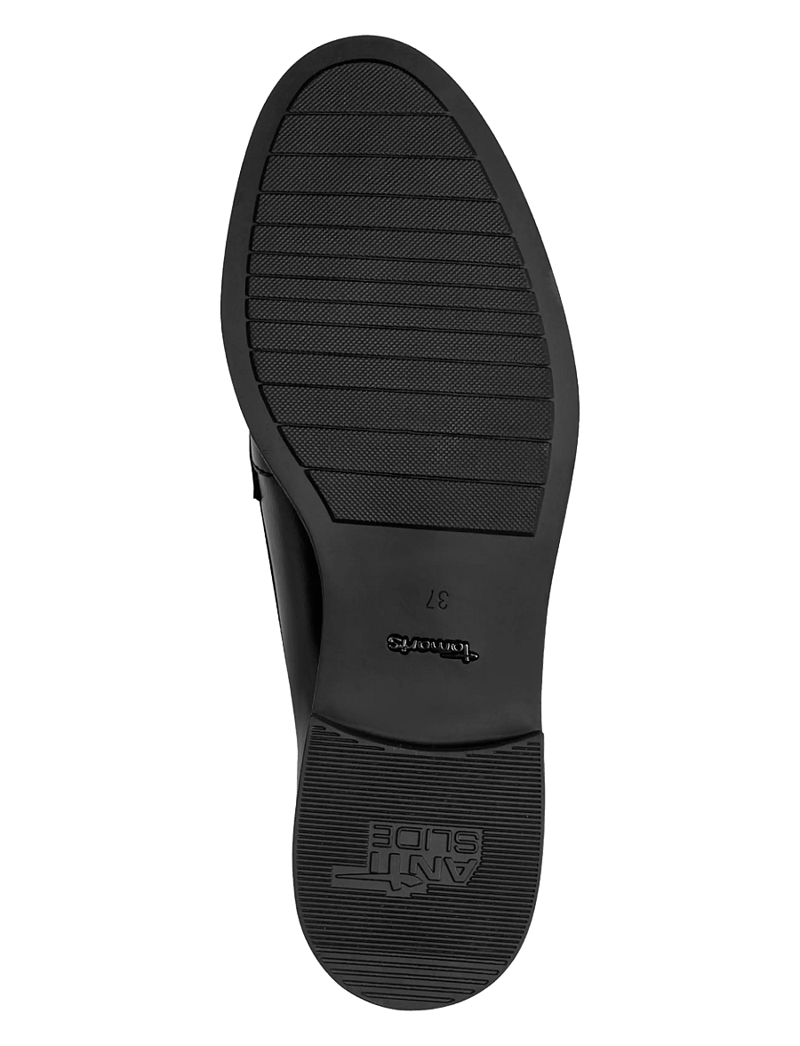 Tamaris - Women Slip-on - modetrends - black leather - 3