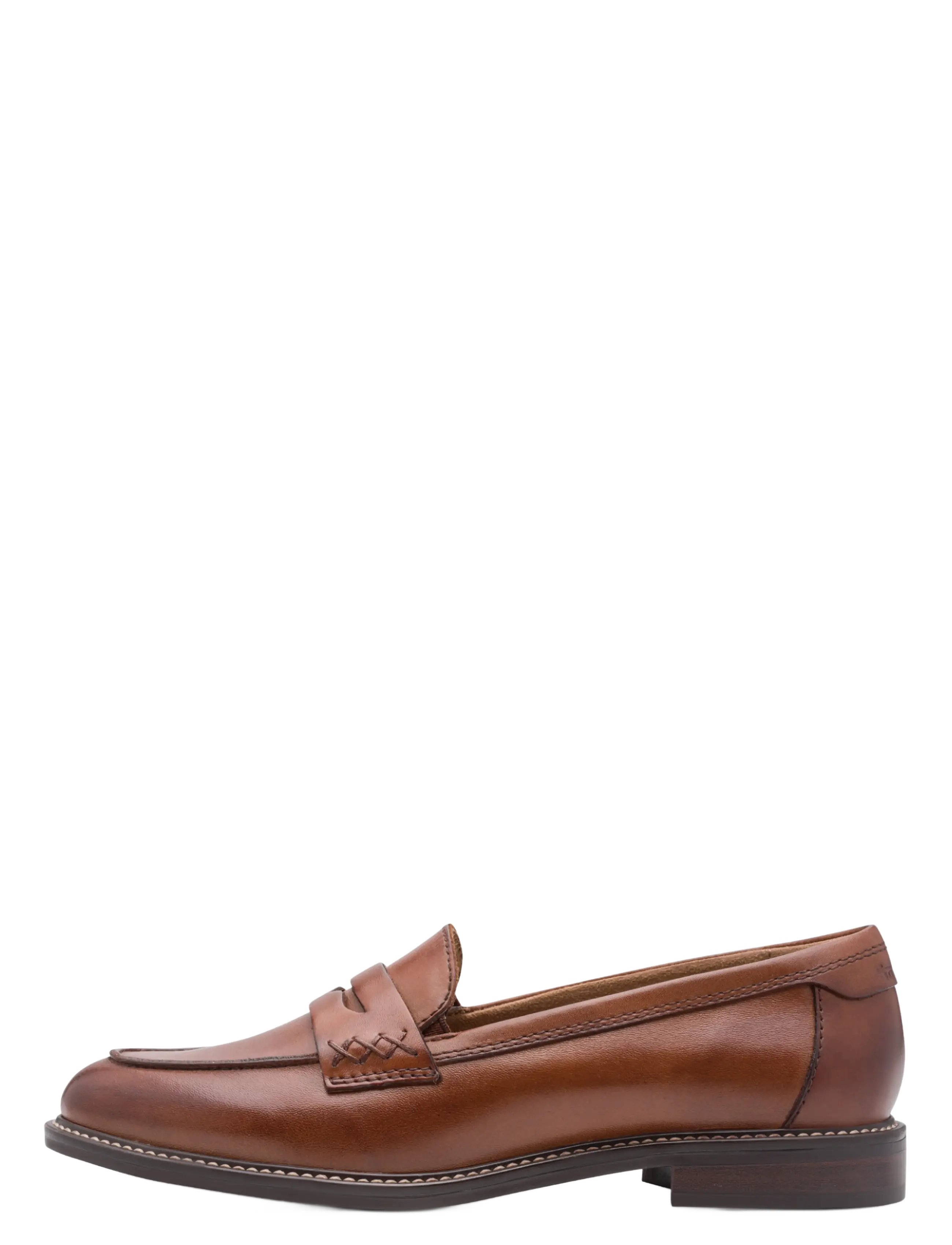 Tamaris - Women Slip-on - mode trends - cognac leather - 1