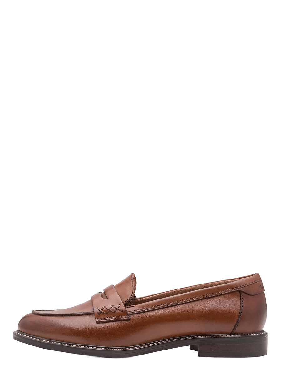Tamaris - Women Slip-on - modetrends - cognac leather - 1