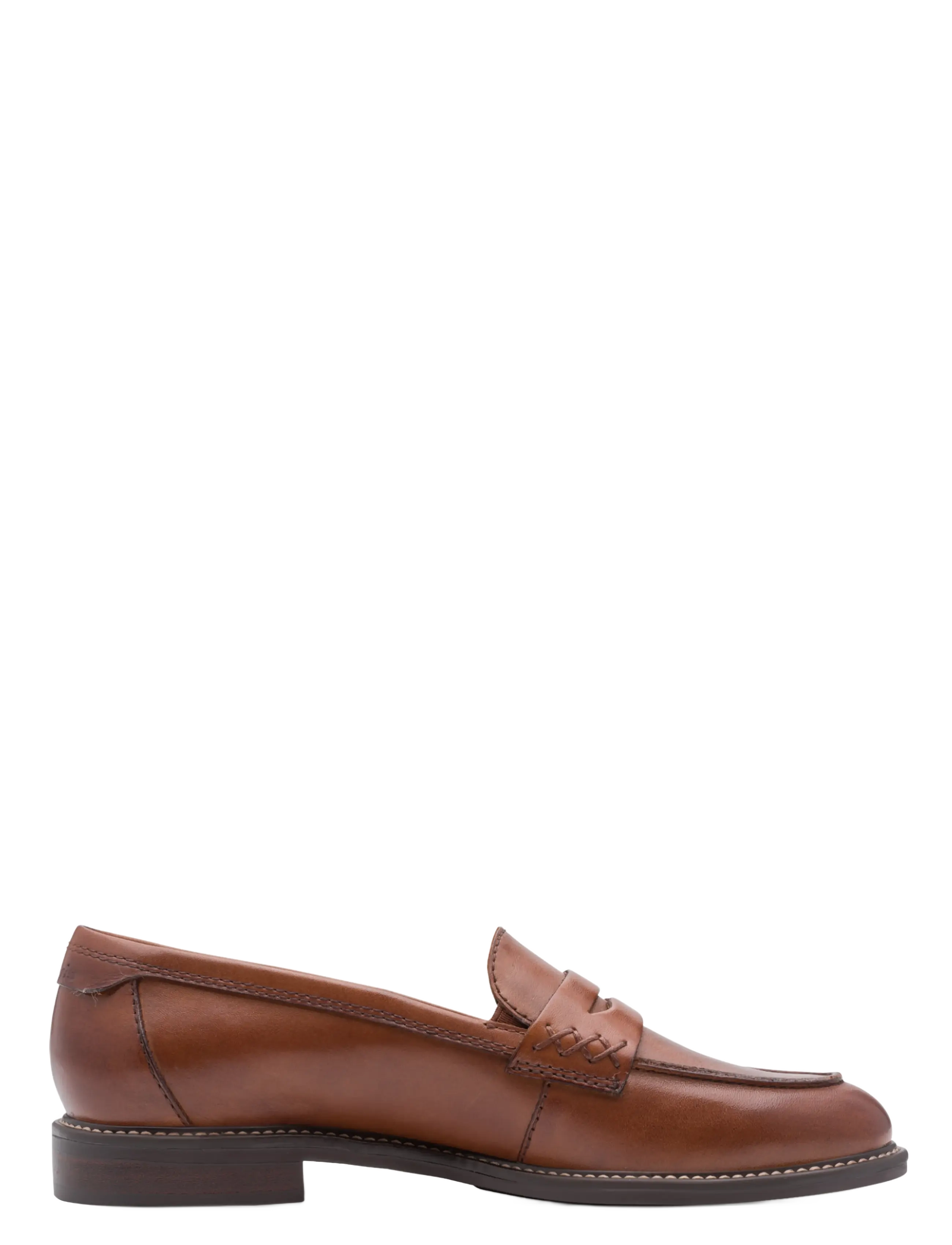 Tamaris - Women Slip-on - mode trends - cognac leather - 2