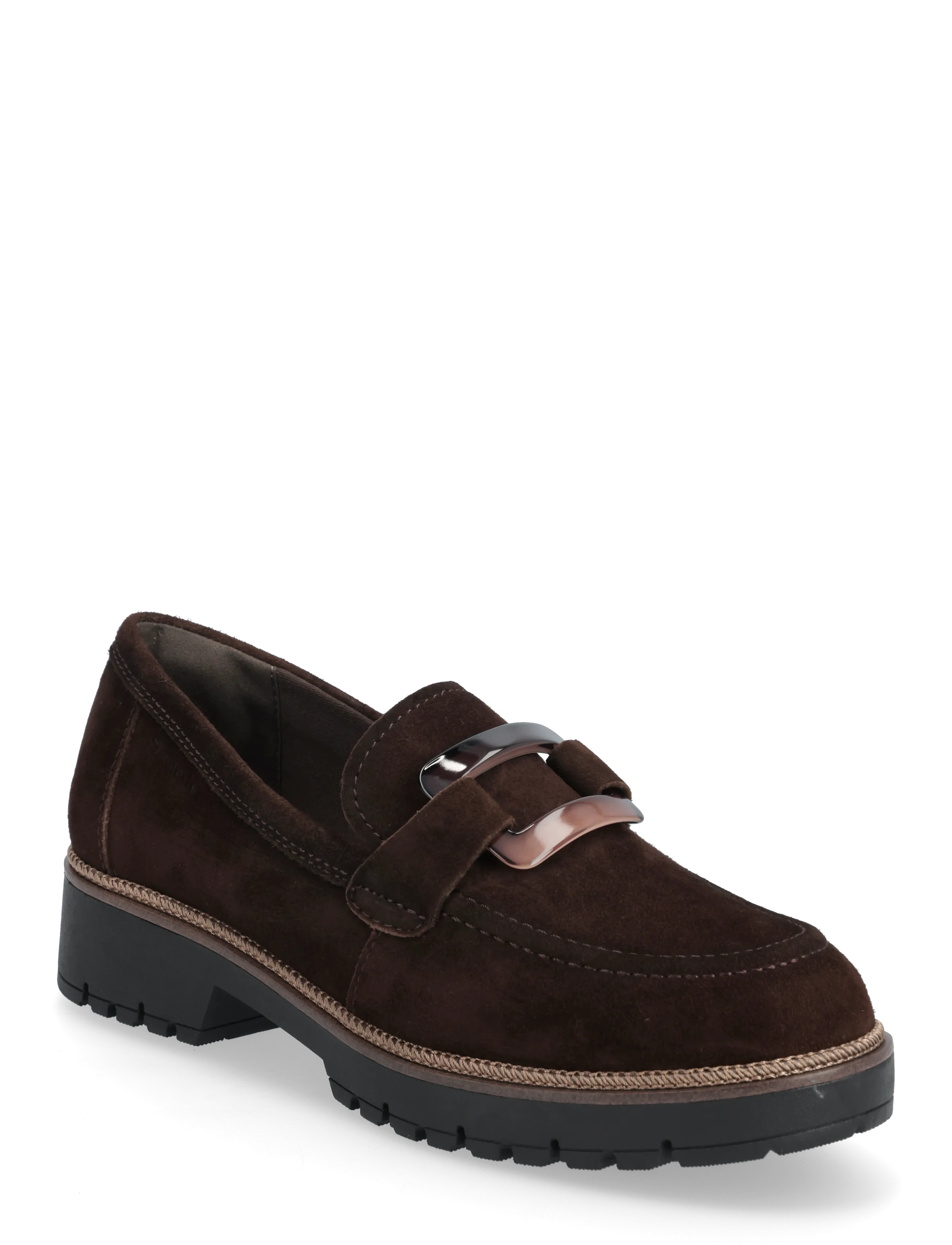 Tamaris Women Slip-On, 40, Brown, Sko > Flat Loafers, Dame