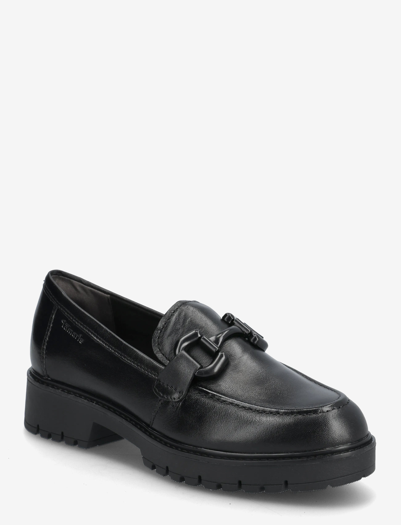 Tamaris - Women Slip-on - speciella tillfällen - black leather - 0